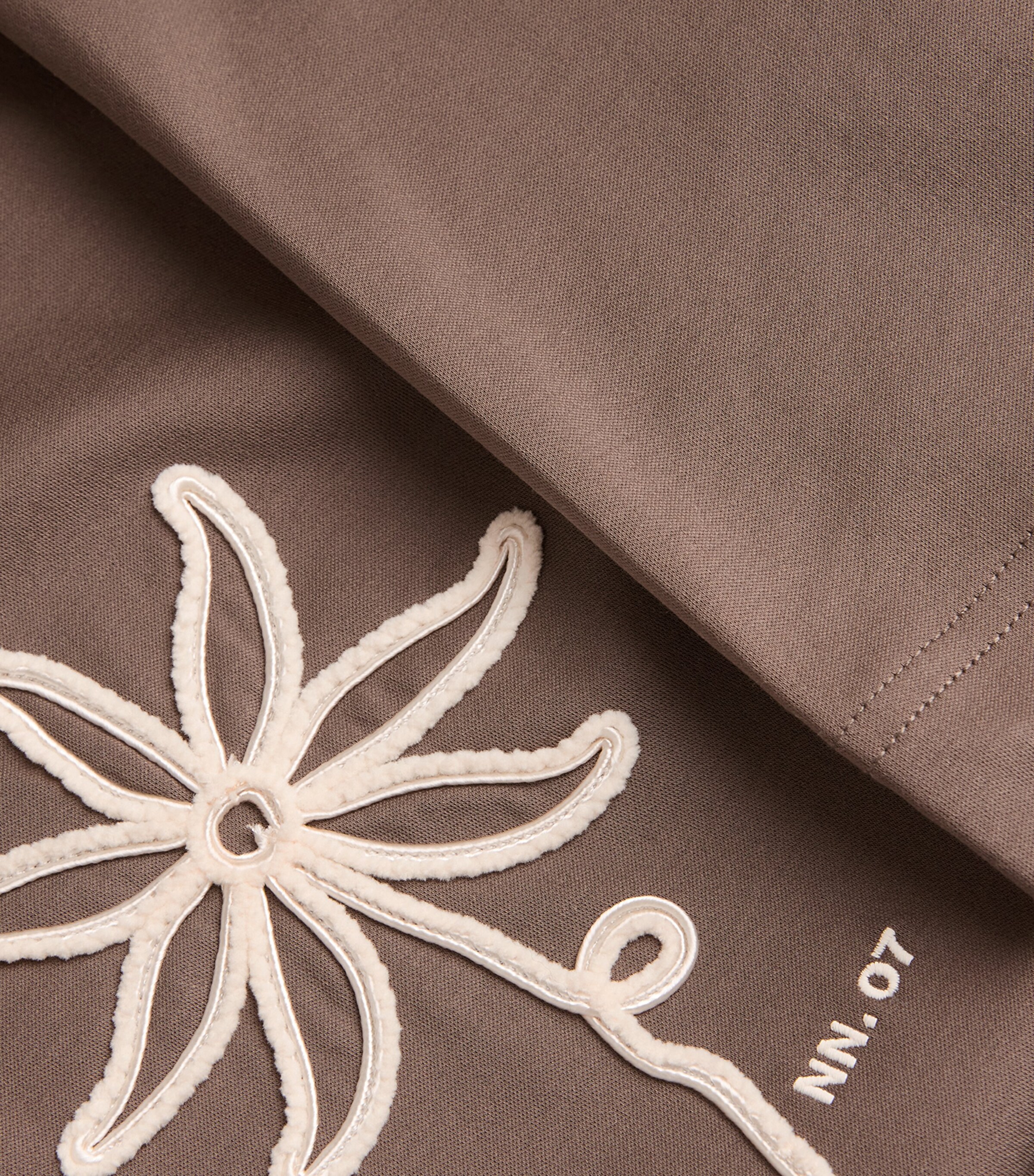 Organic Cotton Pedro T-Shirt MABLE HUSK Image 5