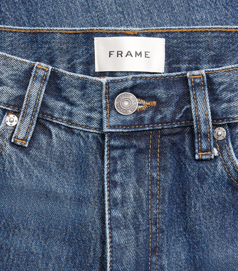FRAME Womens The Hang Straight Jeans Lucky Image 6