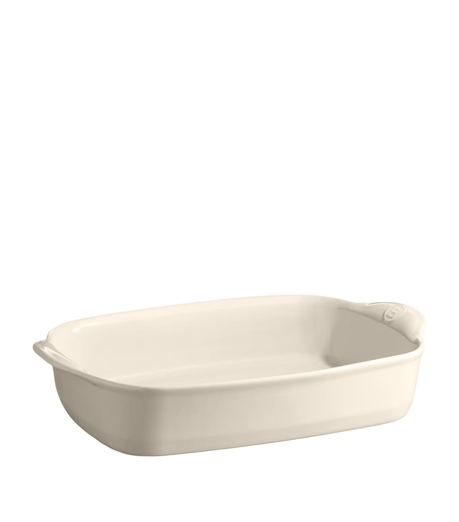 Emile Henry Large Baking Dish (36.5cm) Cream Image 1