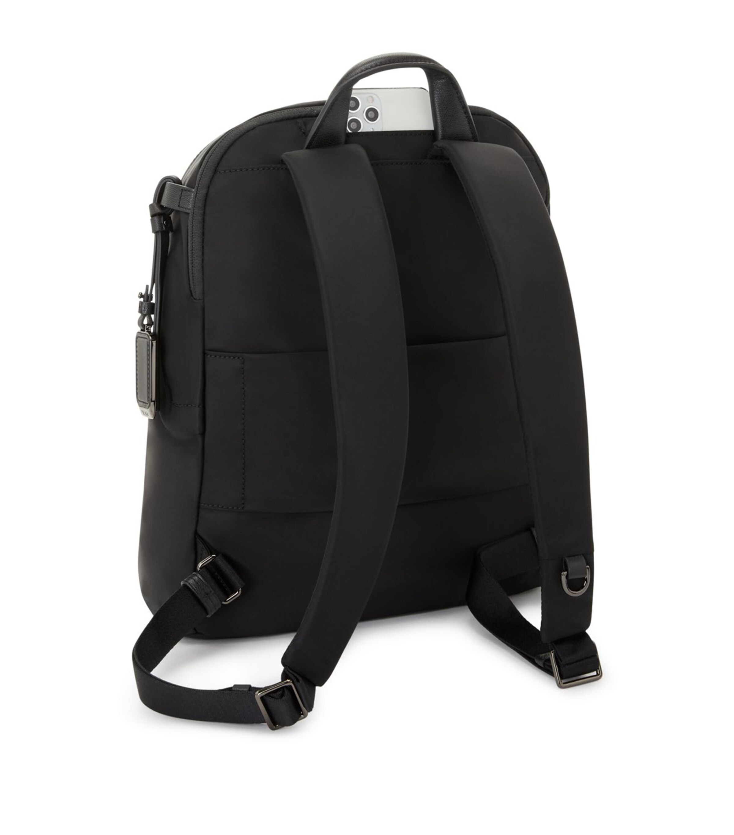 Nylon Voyageur Halsey Backpack BLACK GUNMETAL T522 Image 3