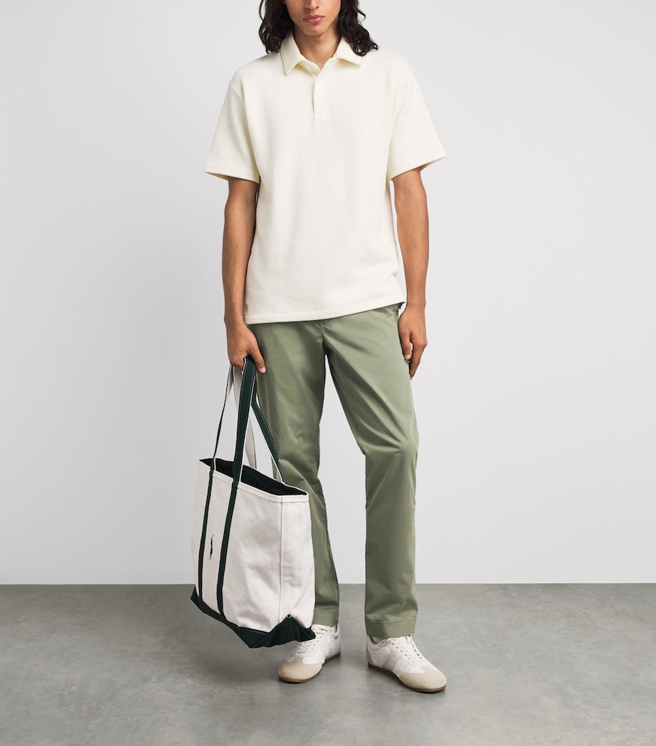 Polo Ralph Lauren Mens Stretch-Cotton Jarrett Slim Chinos Sage Green Image 2