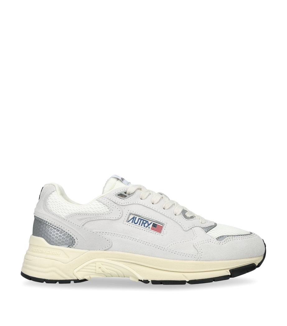 Autry Suede Hyperway Runner Sneakers White/oth Image 1