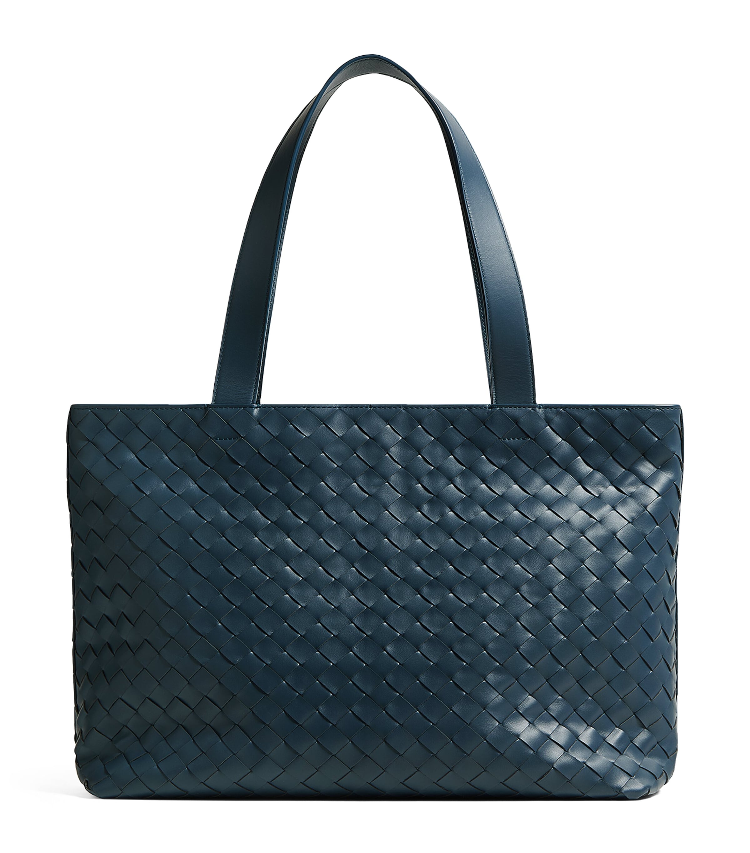 Bottega Veneta Zipped Intrecciato Tote Bag Image 1