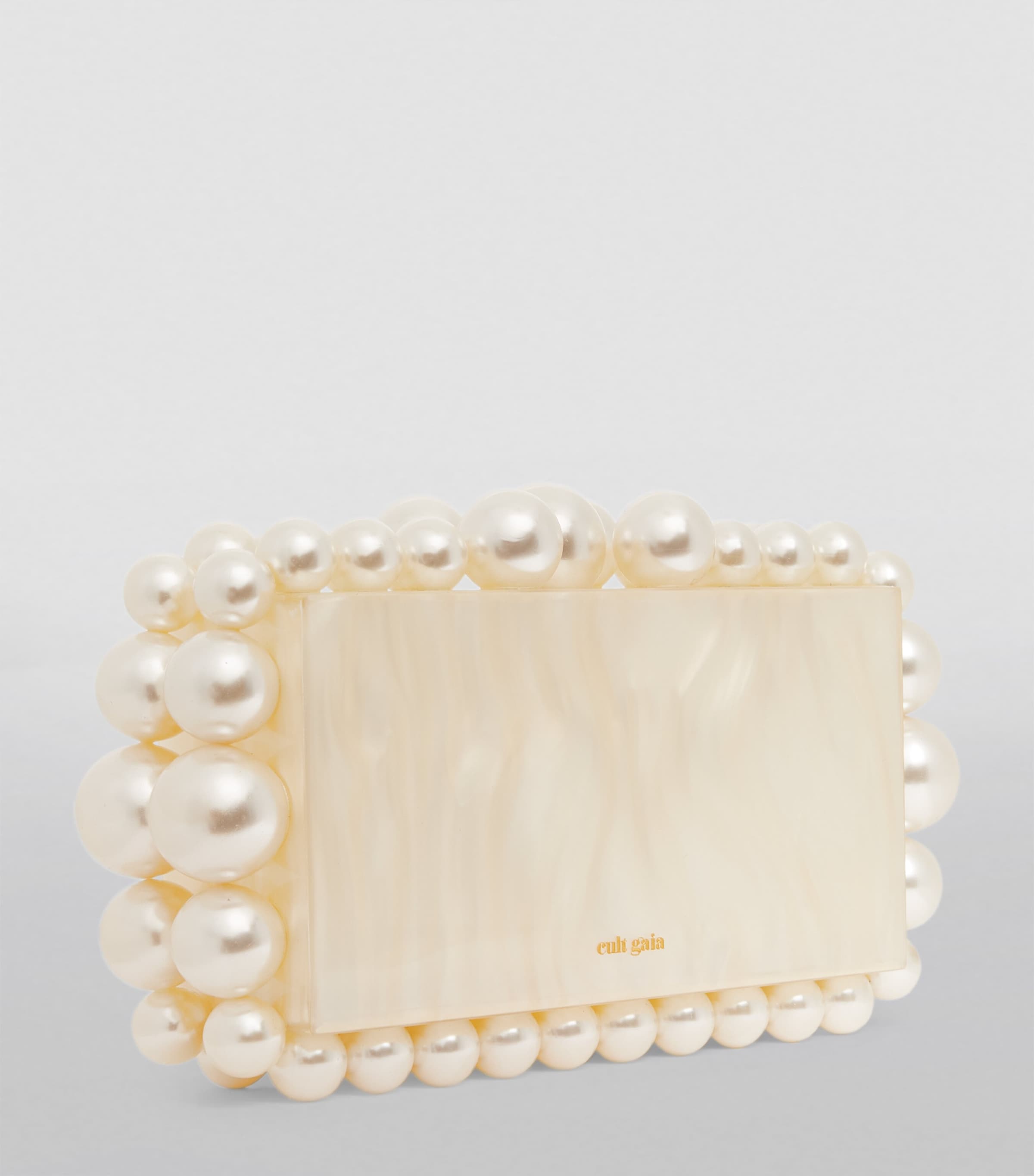 Cult Gaia Eos Clutch Bag Ivory Image 3