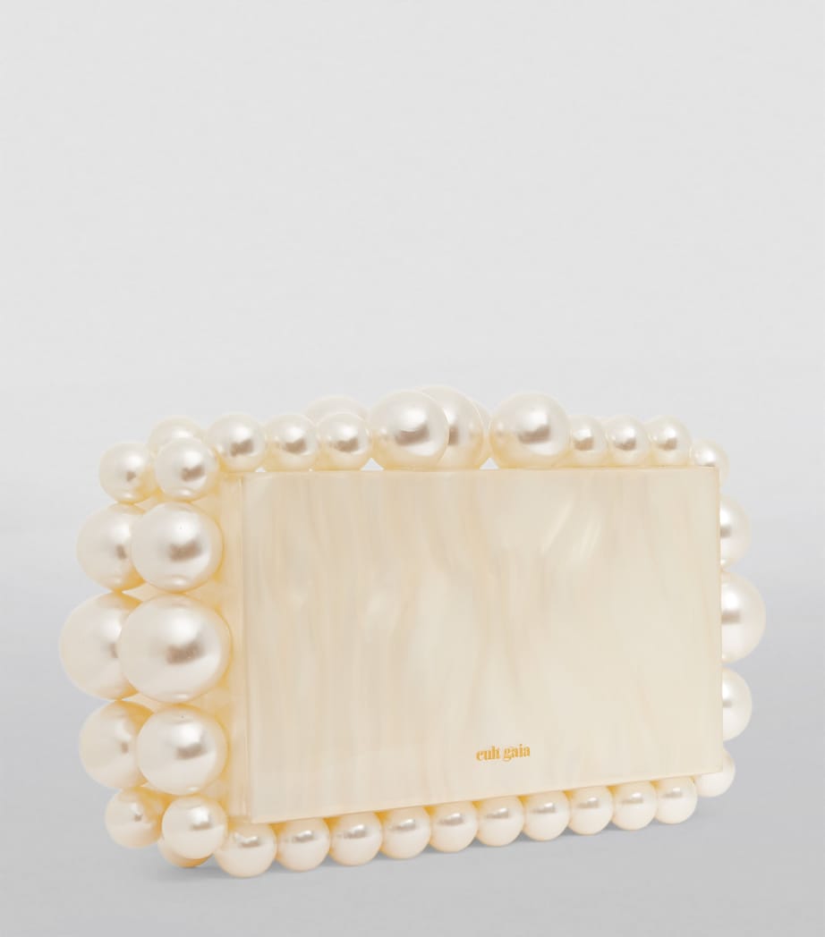Cult Gaia Eos Clutch Bag Ivory Image 3