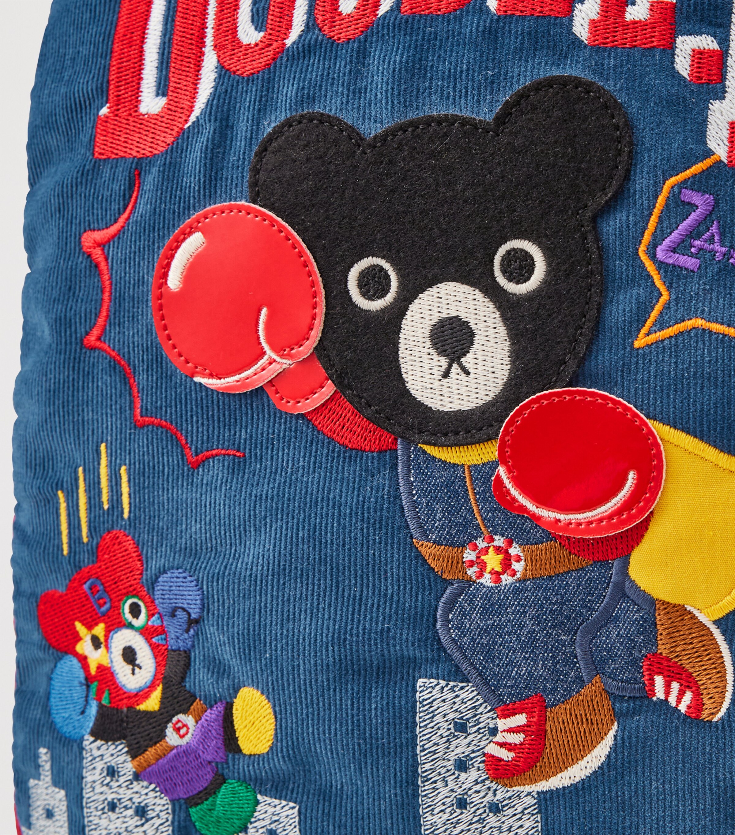 Miki House Corduroy Double B Backpack Image 8