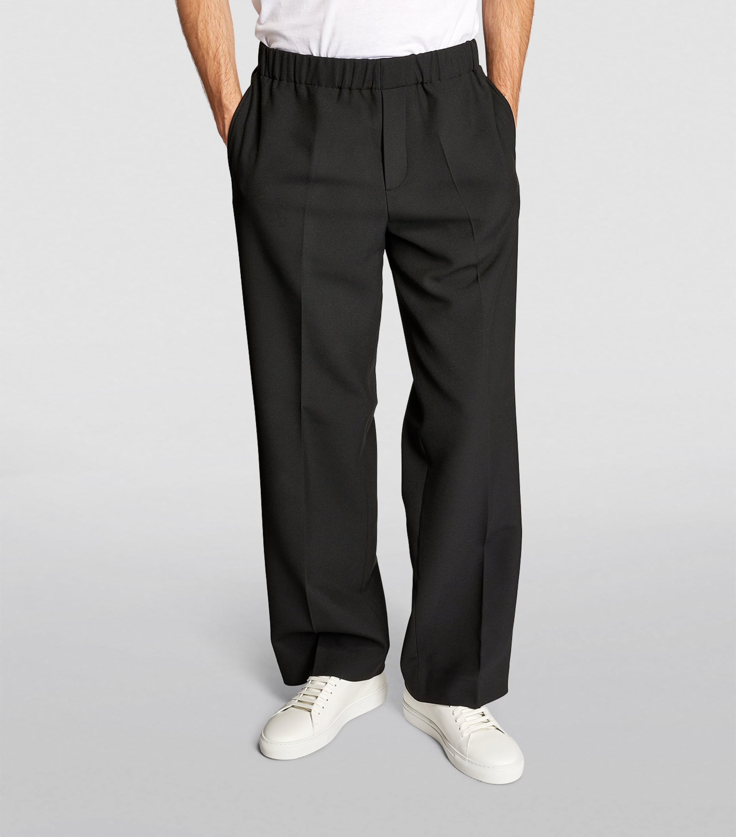 Oversized Tailored Trousers BLACK Image 3