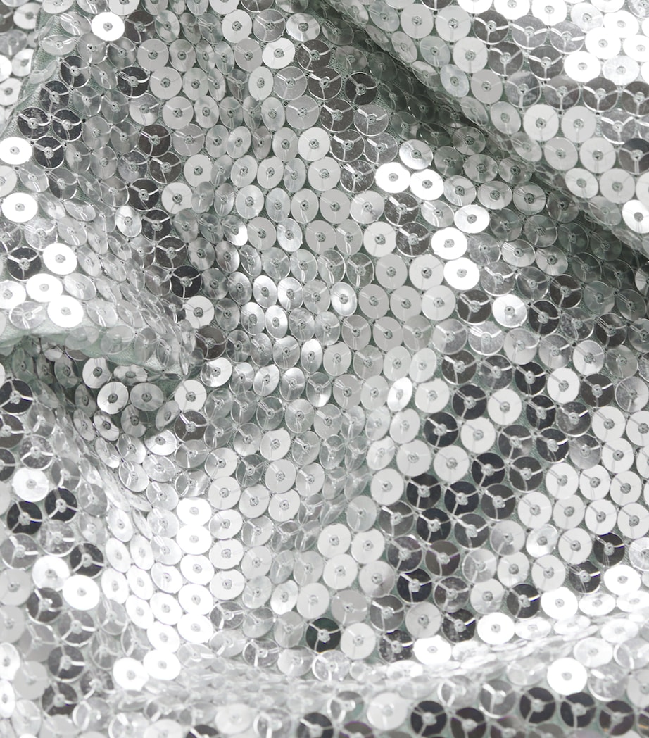 Sequin-Embellished Comet Gown MINT Image 5