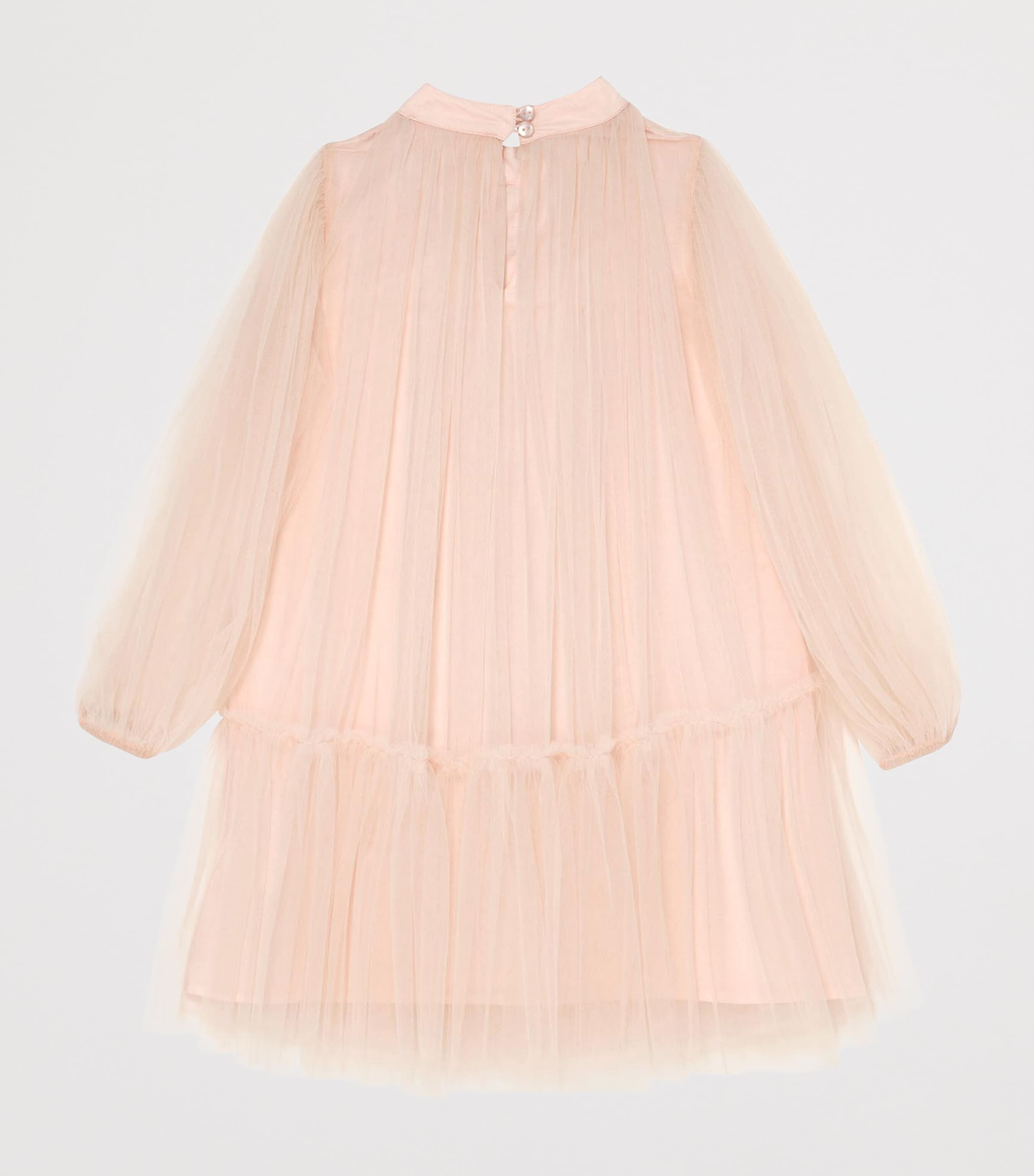 Tulle Crown Jewel Dress (12 Years) PEARL Image 2