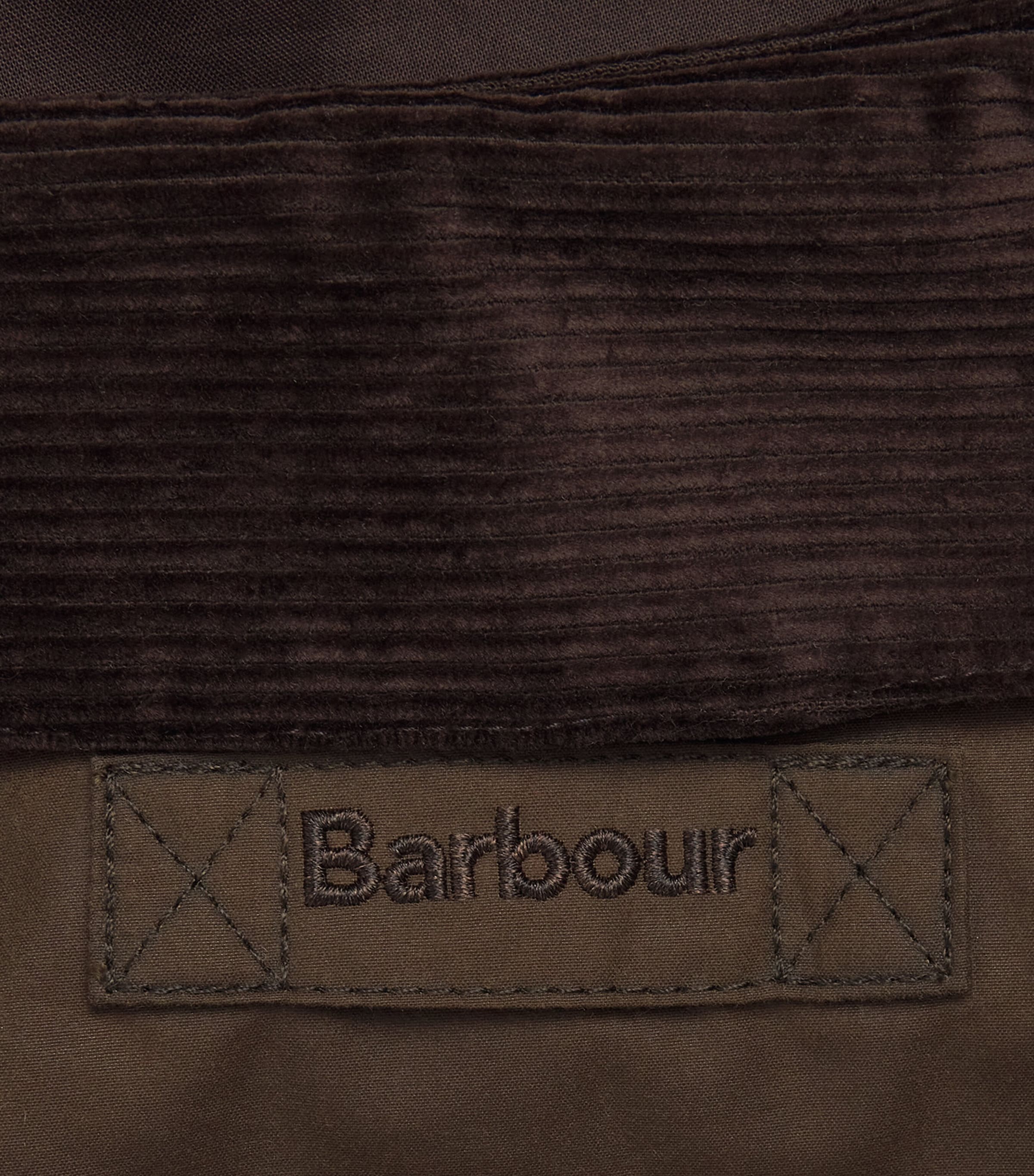 Barbour Mens Waxed Cotton Transport Jacket Brown Image 7