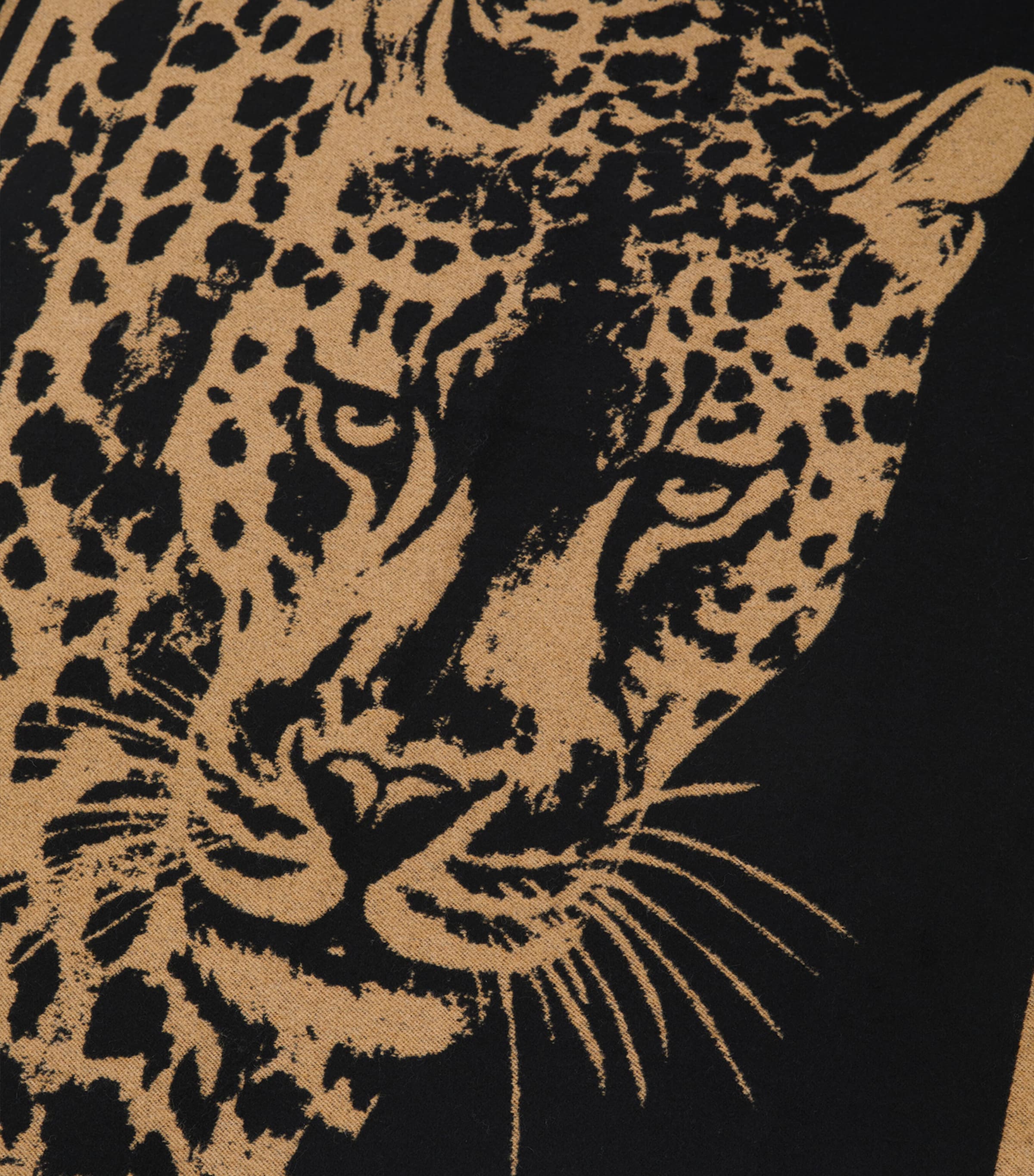 Cashmere Leopard DG Throw (140cm x 180cm) UL018 LEOPARDO GRAF Image 4