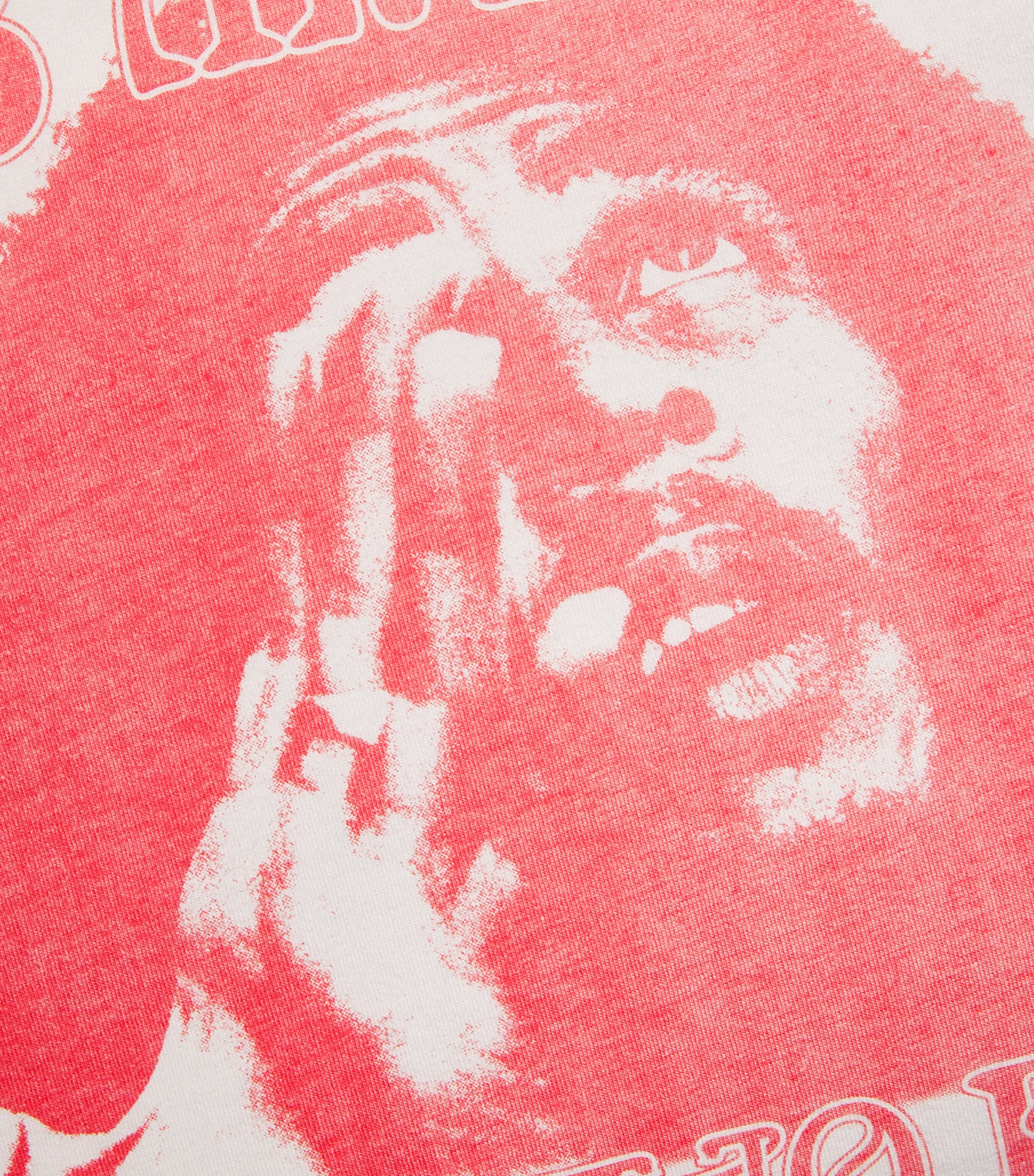 Cotton Bob Marley T-Shirt WHITE Image 5