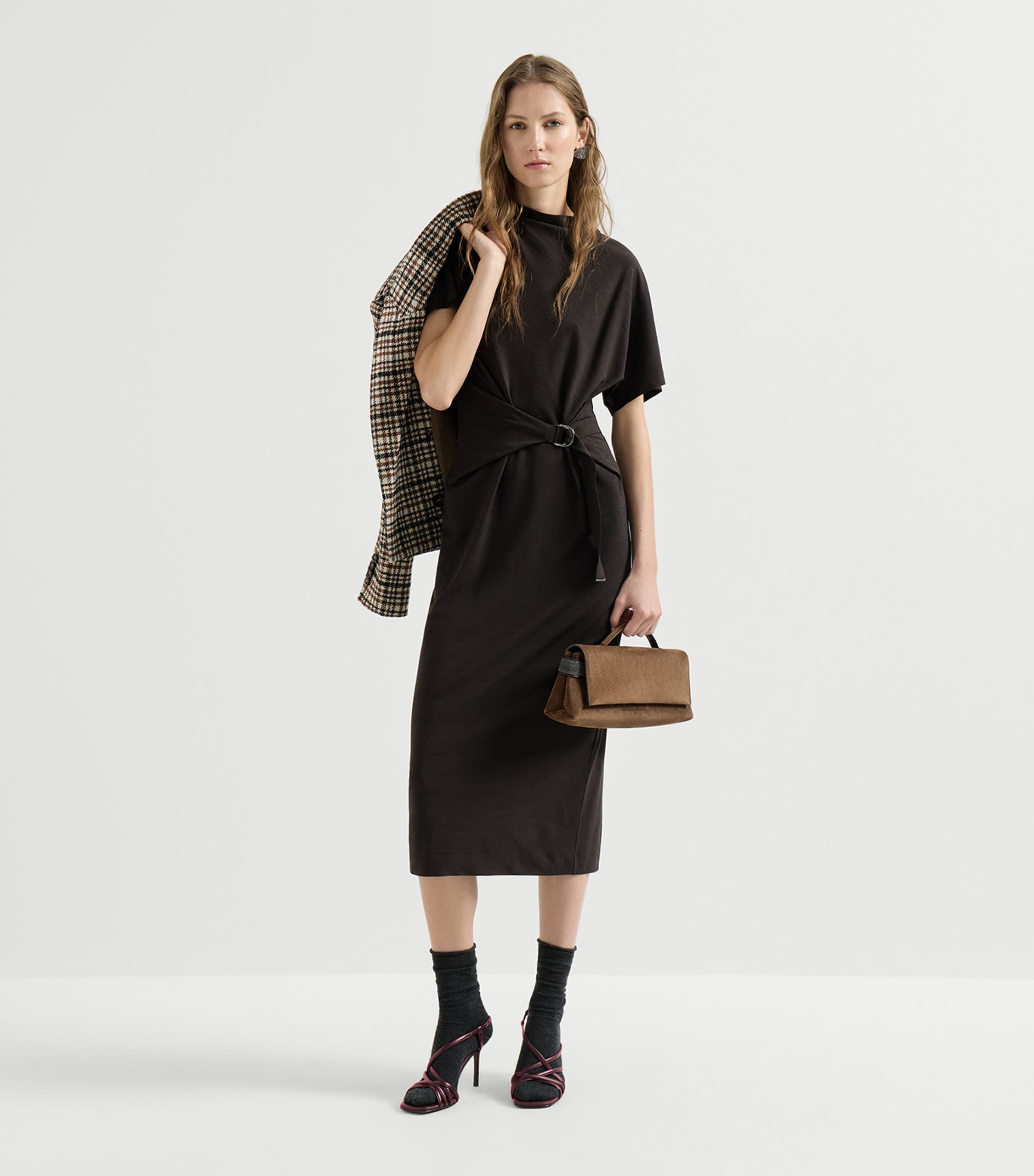 Brunello Cucinelli Leather Heeled Sandals Image 2