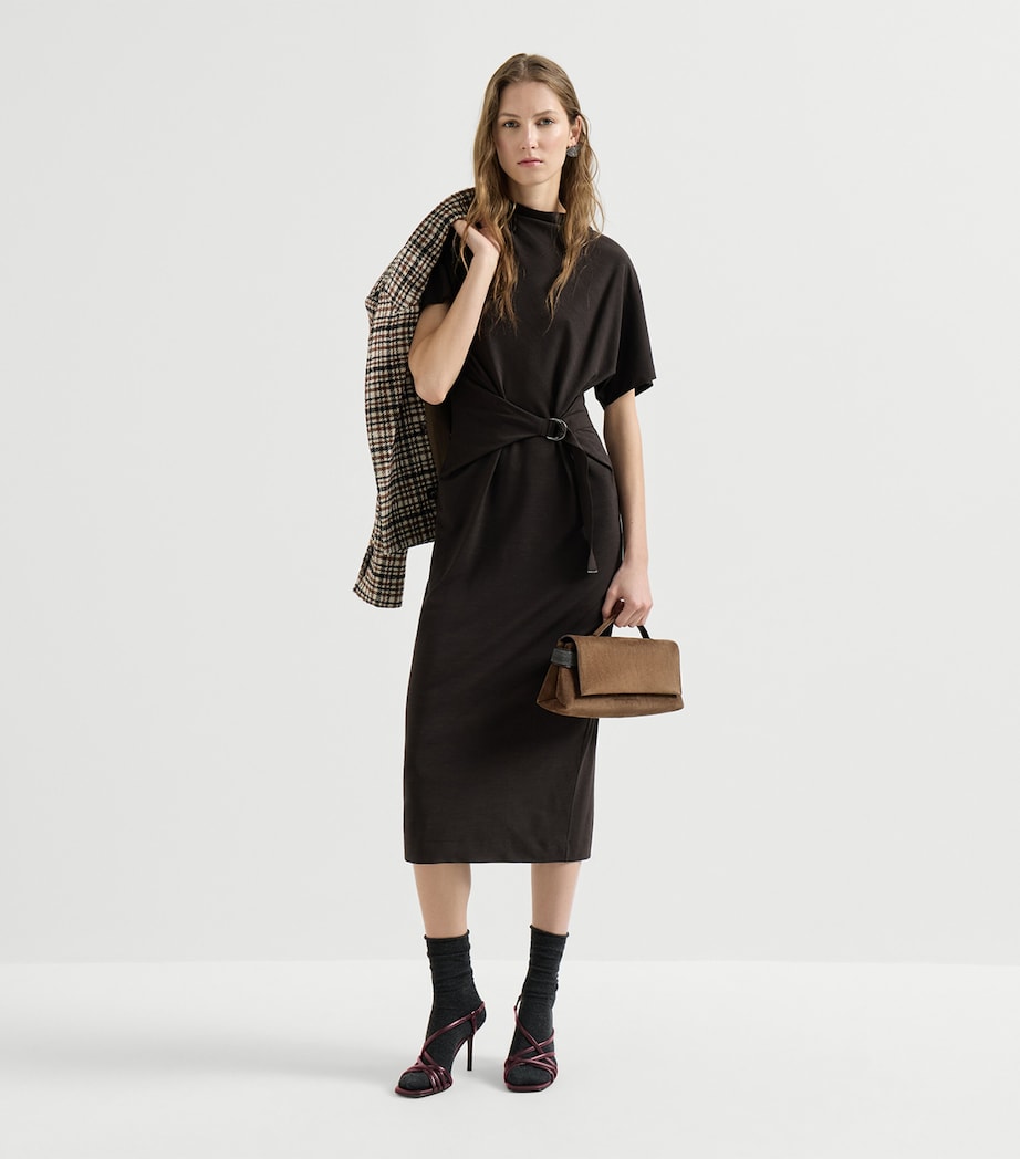 Brunello Cucinelli Leather Heeled Sandals Image 2