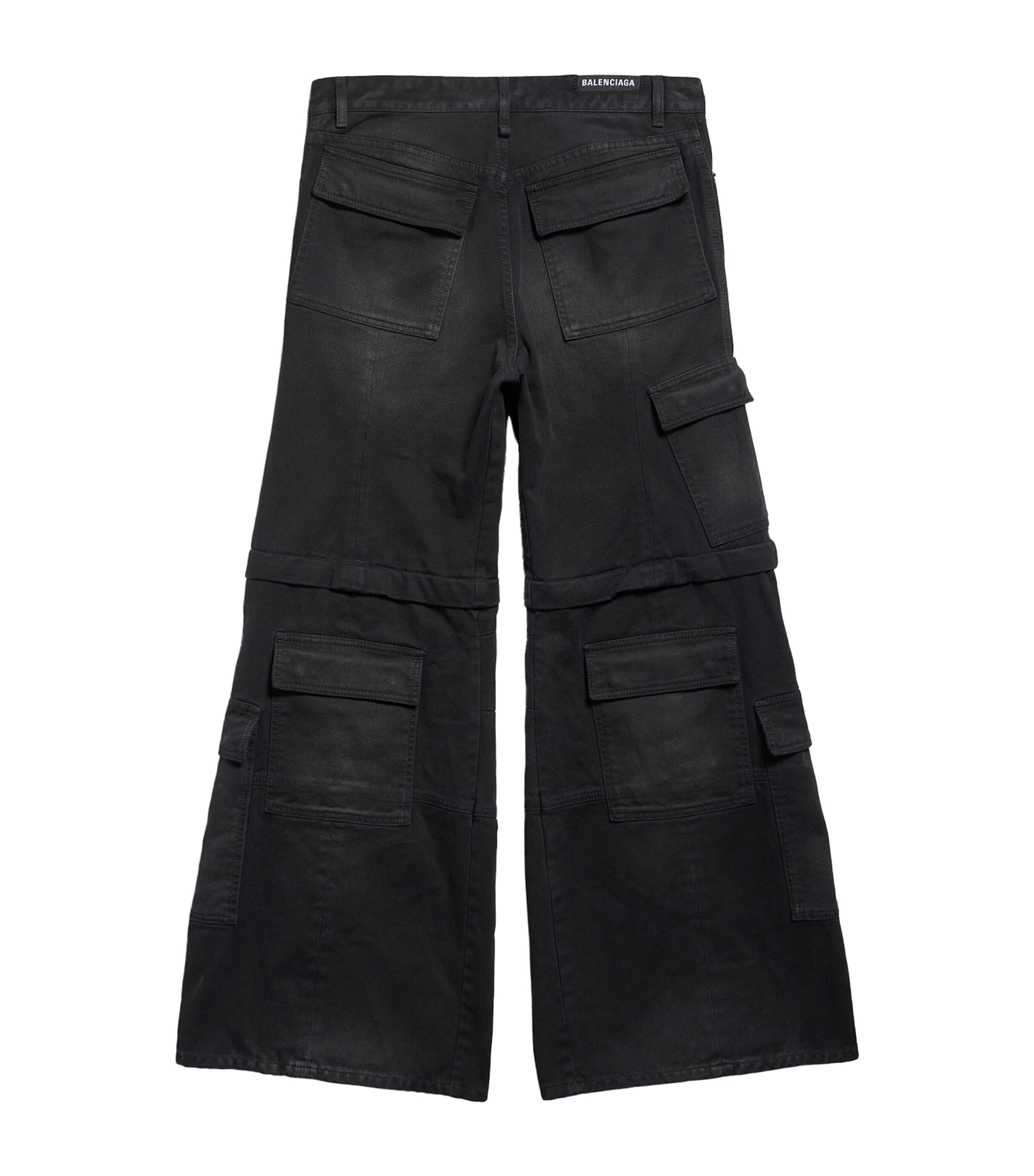 Flared Cargo Trousers 1672 Image 2