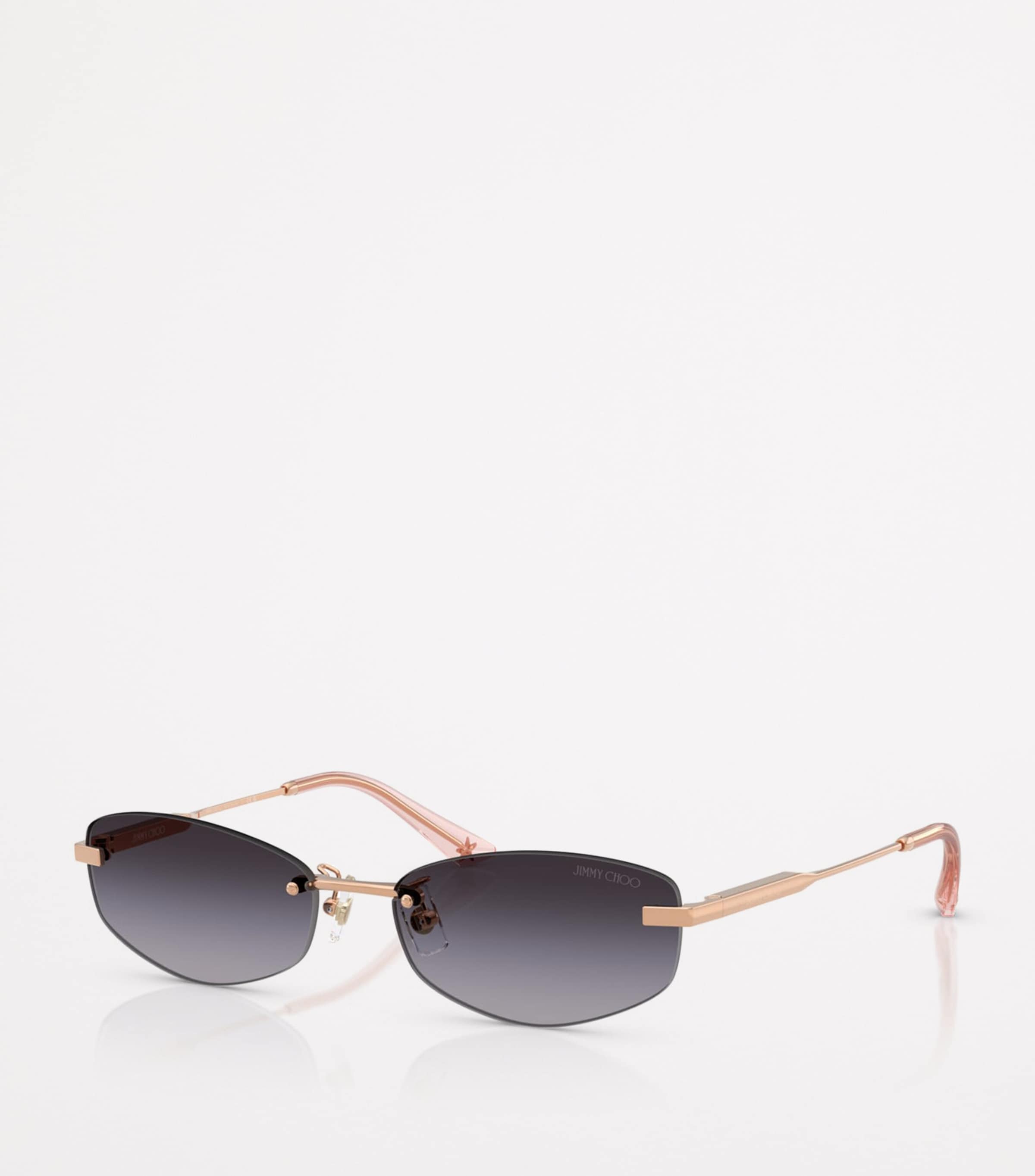 Wire Oval Sunglasses 30088G Image 2
