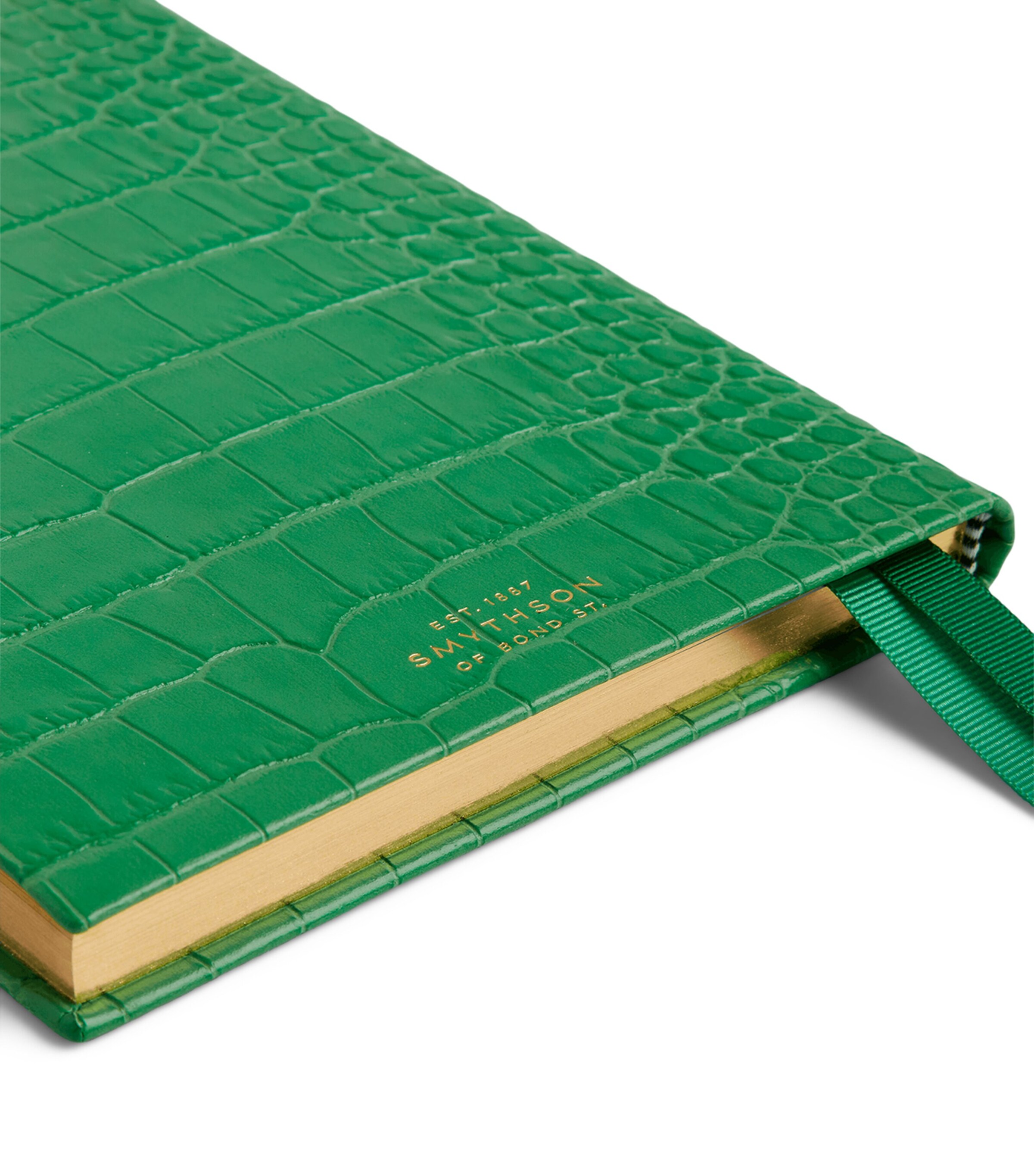 Smythson Leather Soho Weekly Diary 2027 Jade Image 6