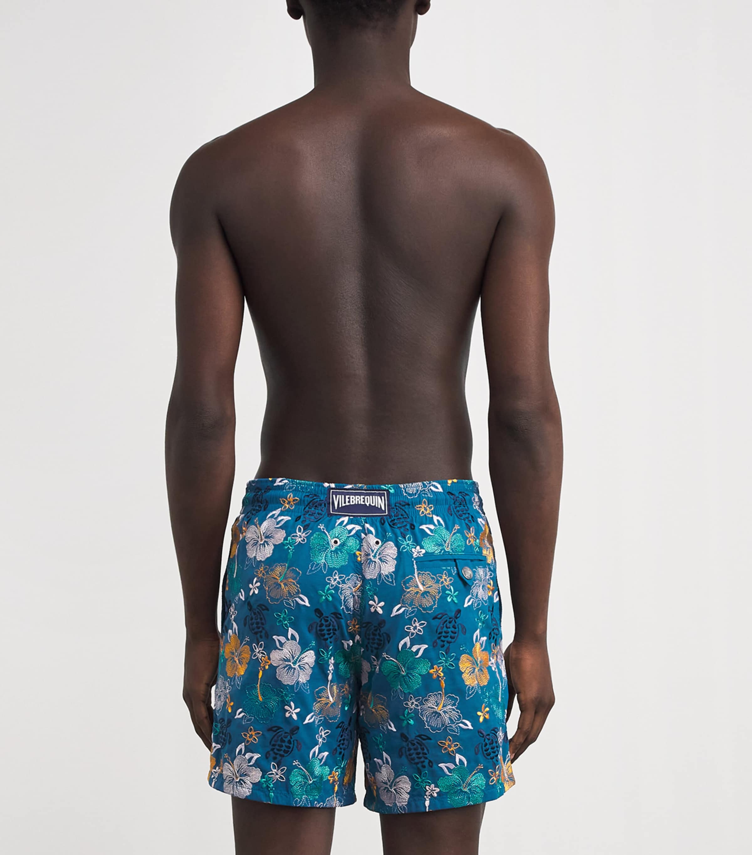 Embroidered Mistral Swim Shorts 611 PAON Image 3