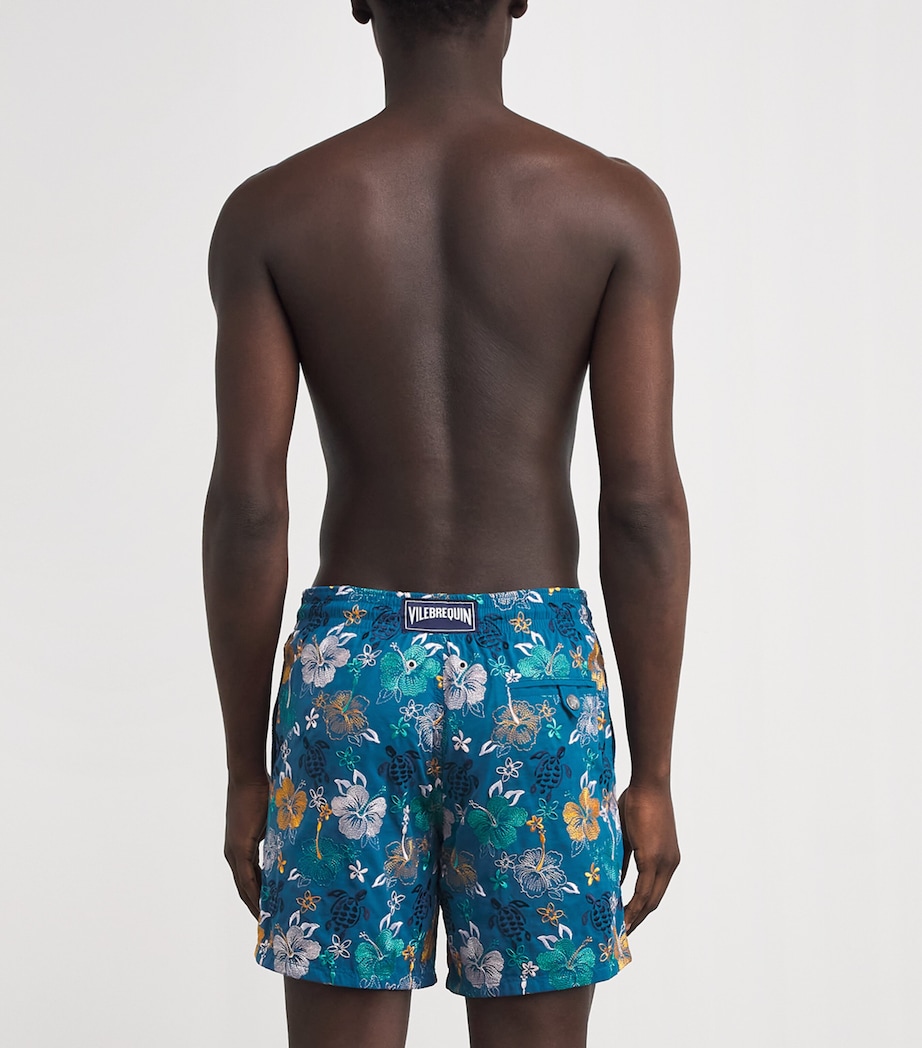 Embroidered Mistral Swim Shorts 611 PAON Image 3