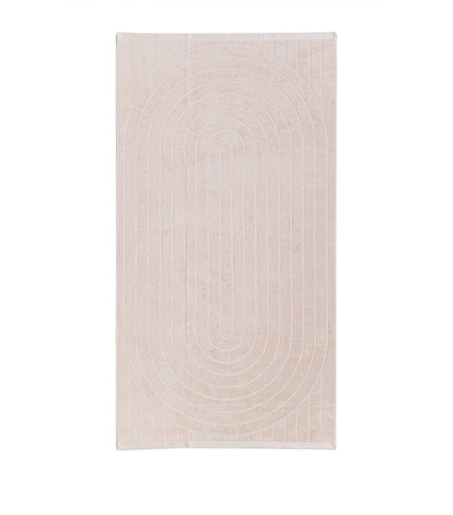 BAINA Cotton Suna Sentinel Bath Sheet (90cm x 170cm) Clay Image 1