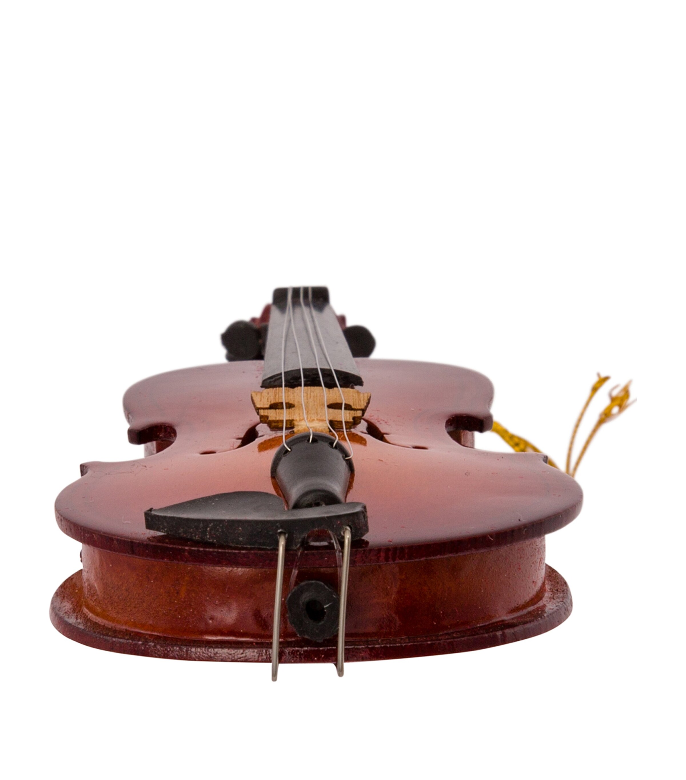 Kurt.S.Adler Wood Violin Tree Decoration Image 6