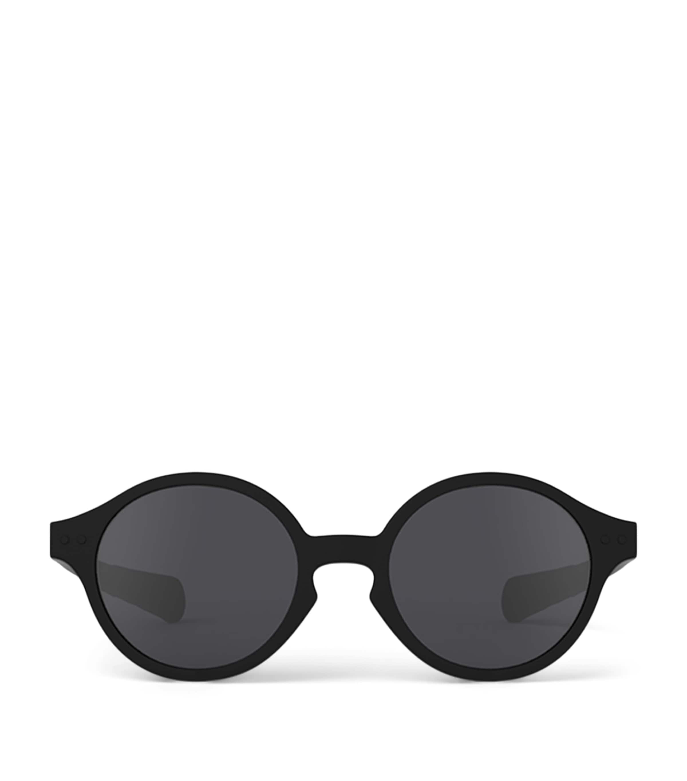Baby Round Sunglasses (0-9 Months) BLACK Image 1