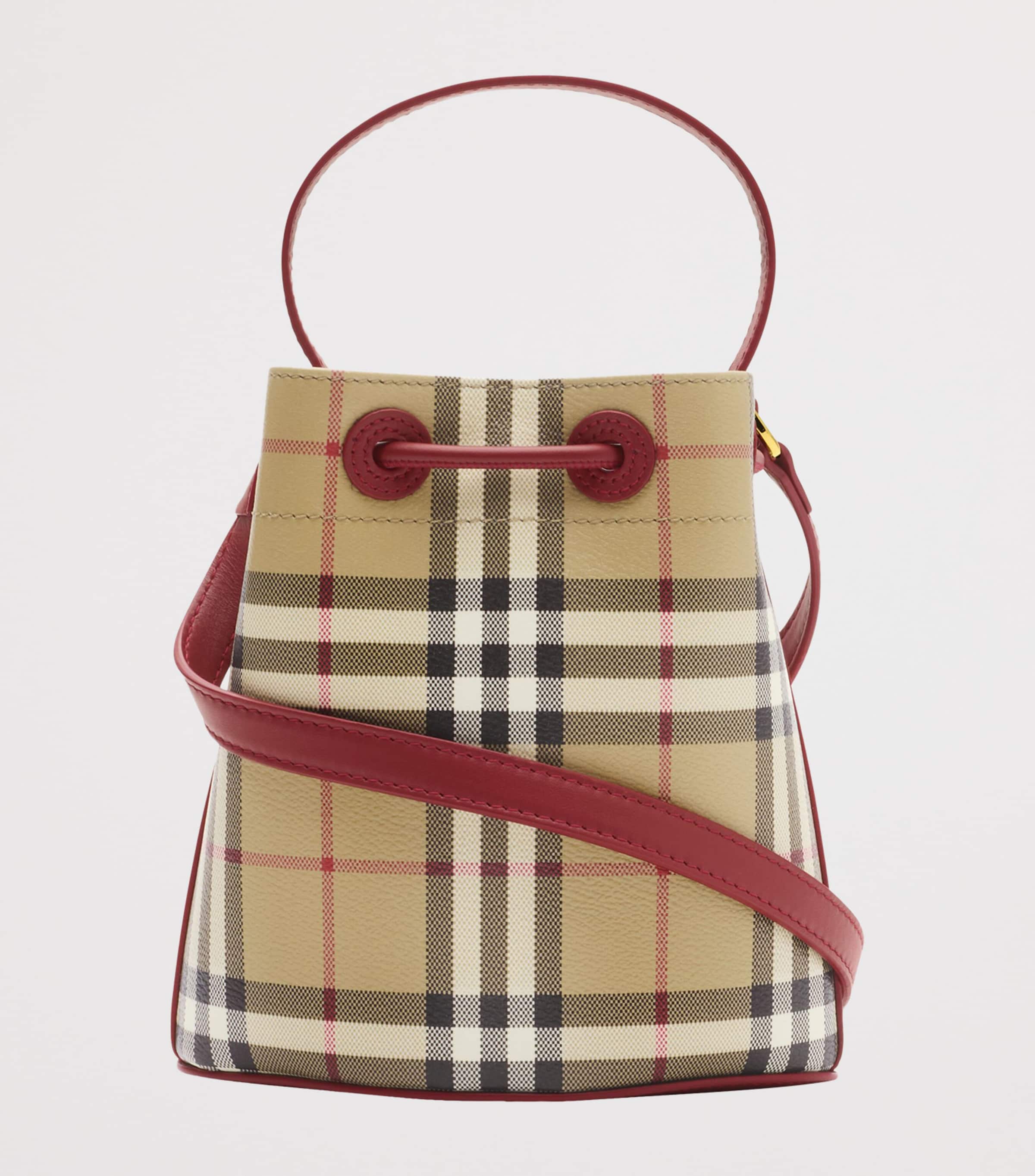 Mini Check Bucket Bag VNTG CHKRUBY Image 2