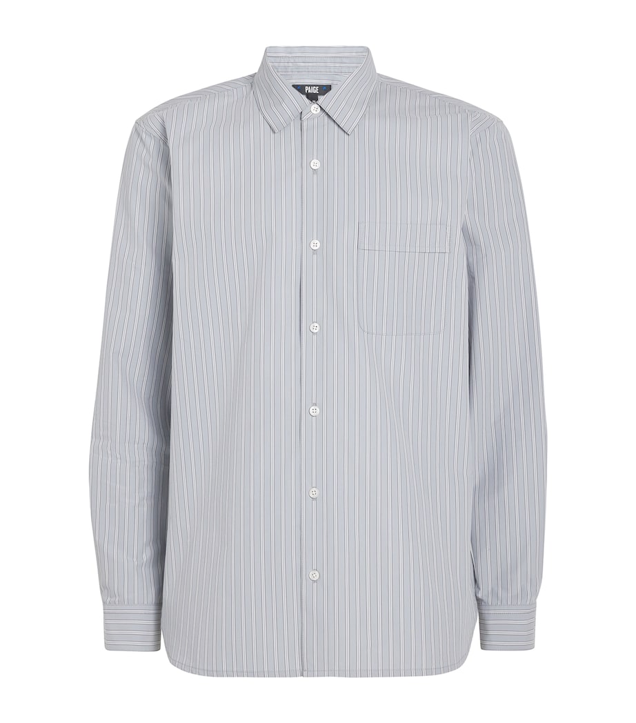 Pima Cotton Striped Radovan Shirt MOON SHADOW STRIPE Image 1