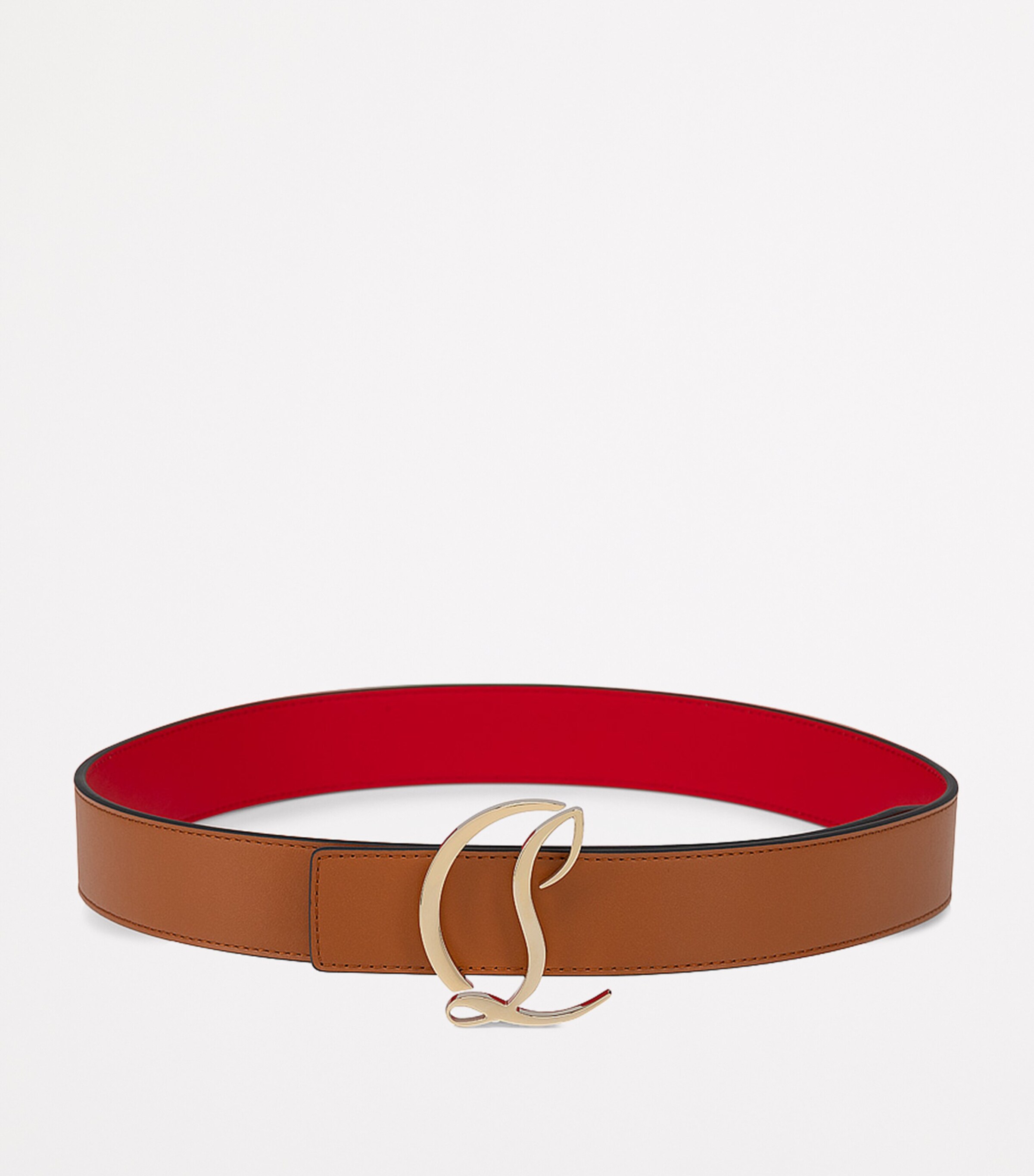 CL Logo Leather Belt CM6T Image 6