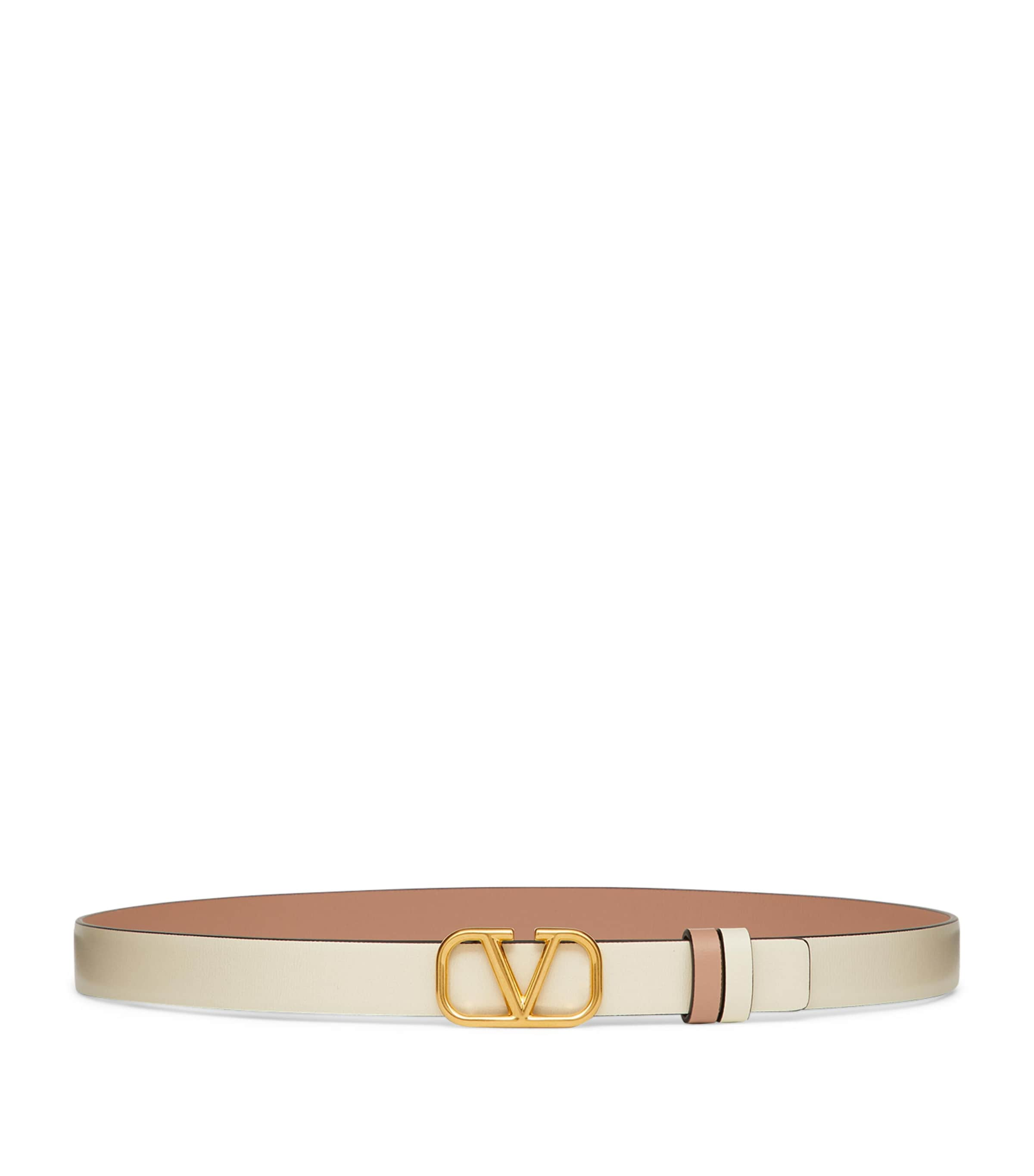 VALENTINO GARAVANI REVERSIBLE VLOGO SIGNATURE BELT 