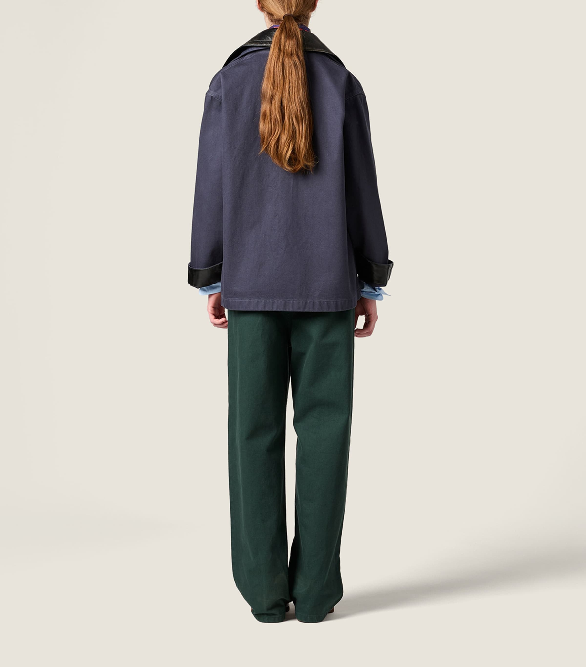 Miu Miu Womens Cotton Chore Jacket Image 3