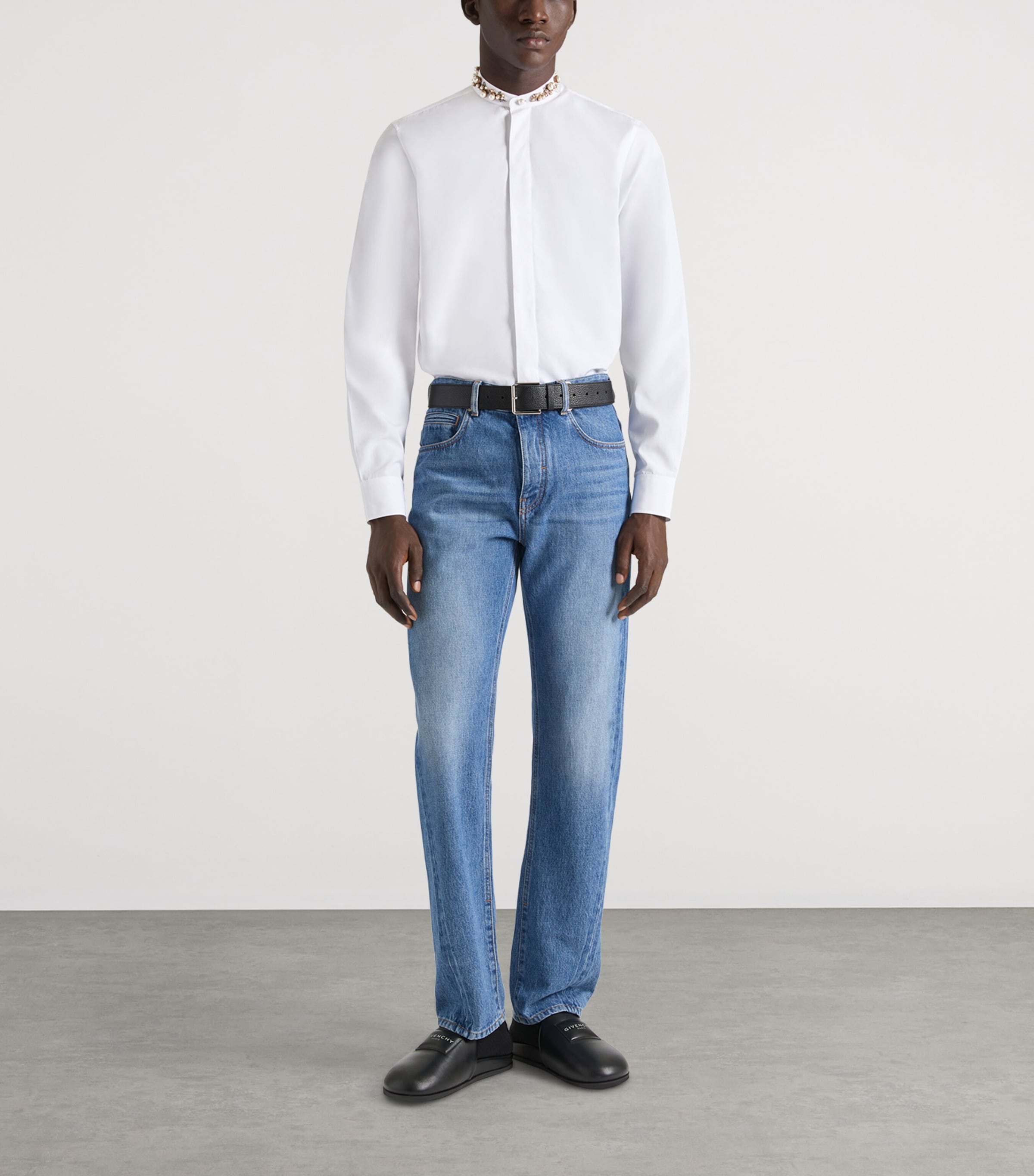 Straight Jeans MEDIUM BLUE Image 3