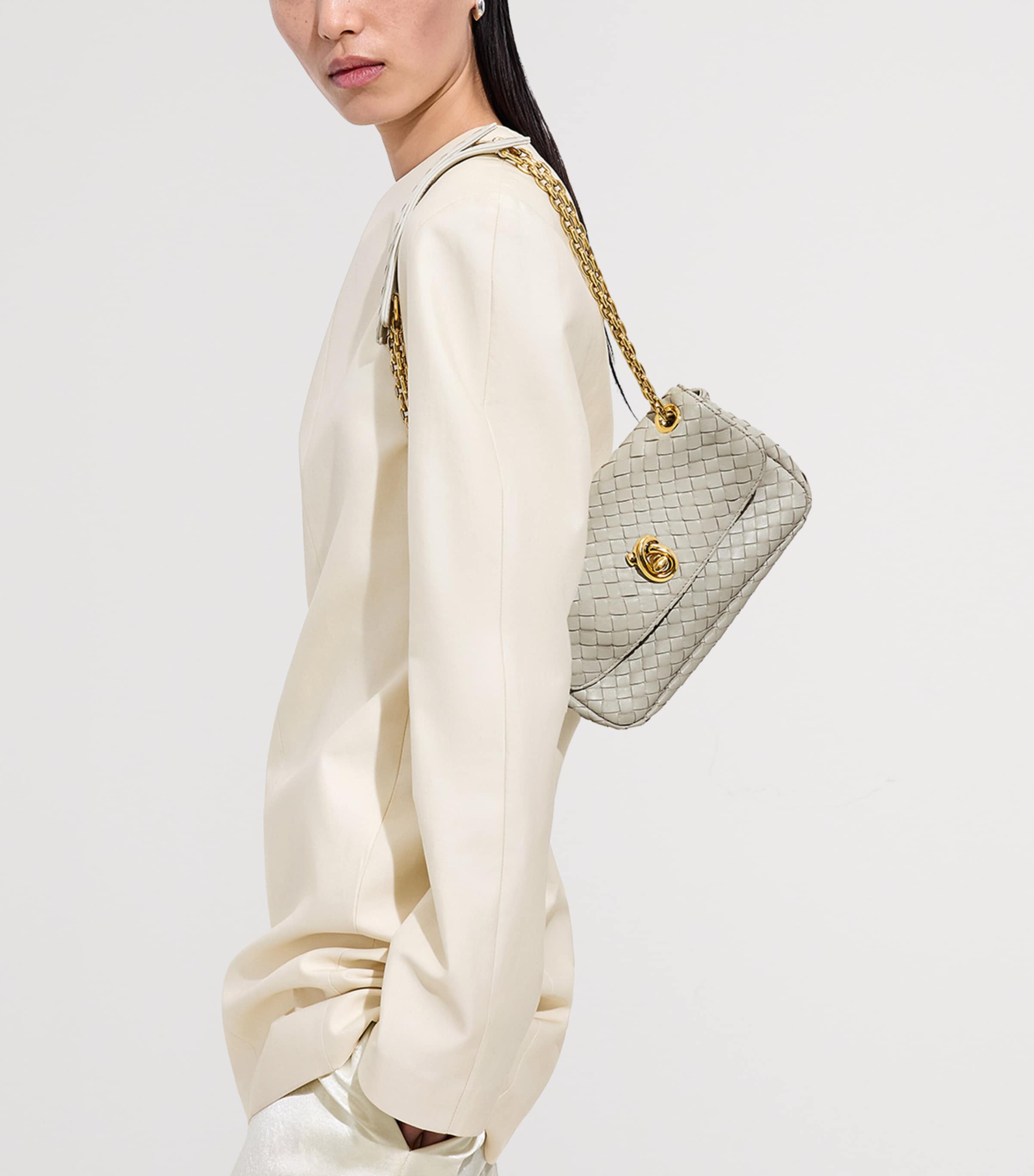Bottega Veneta Baby Leather Madison Shoulder Bag Image 4