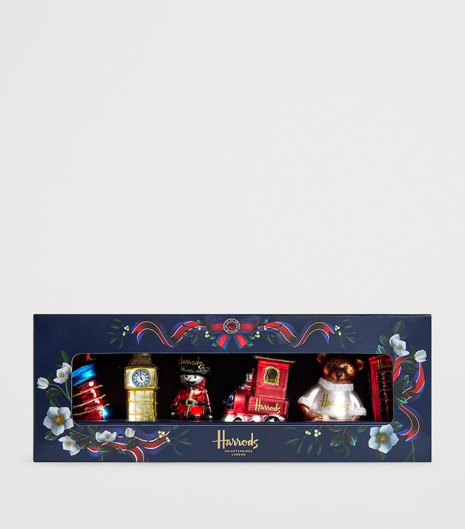 Mini London Tree Decorations (Set of 6) MULTI Image 2