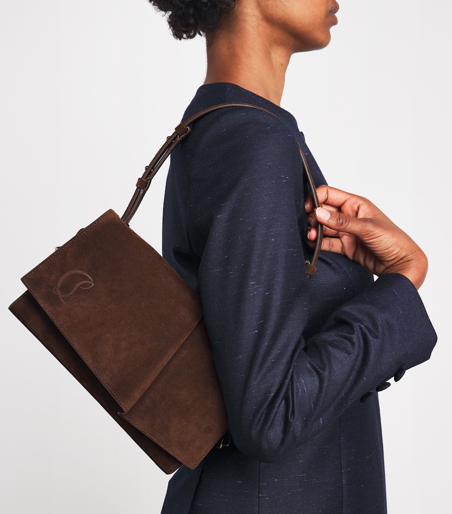 Baggy Small Suede Shoulder Bag C959 Image 2