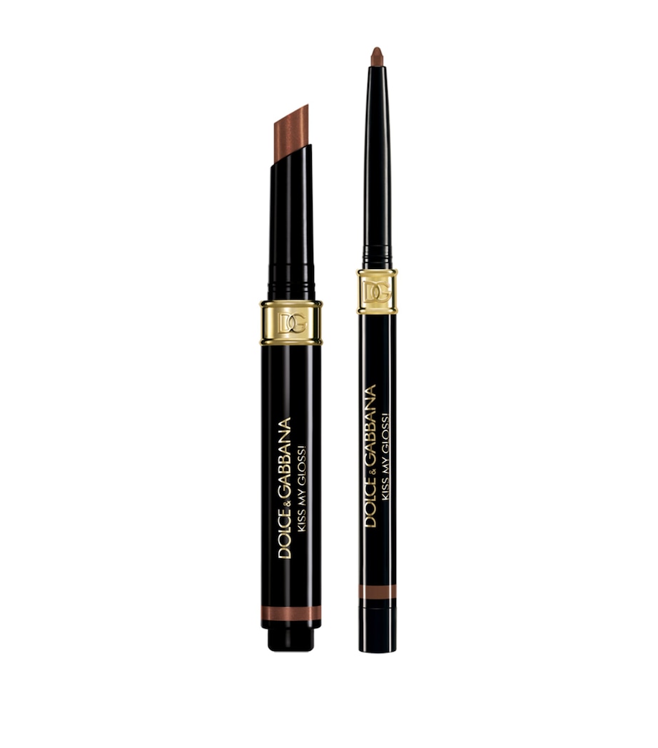 Kiss My Gloss! 4D Gloss Stick & Lip Liner Duo 3 CHOCOLATE Image 1