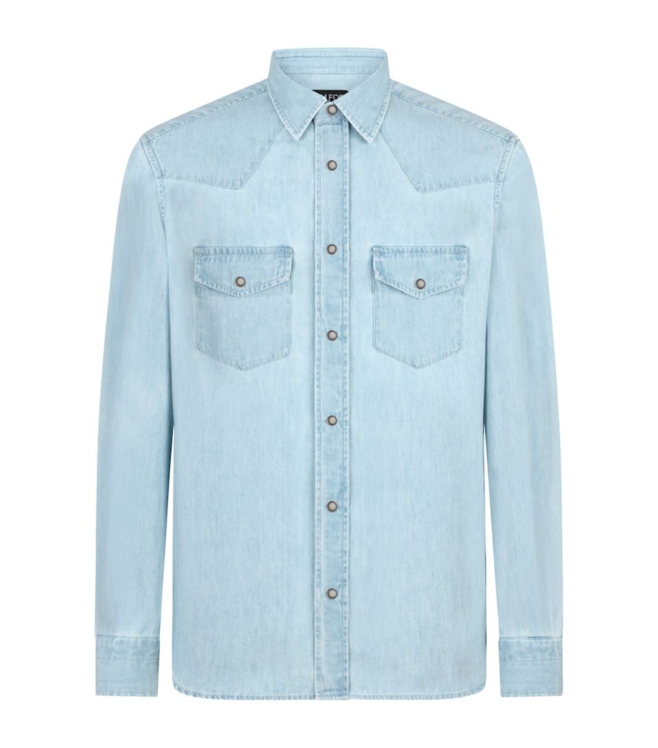 Denim Chambre Western Shirt