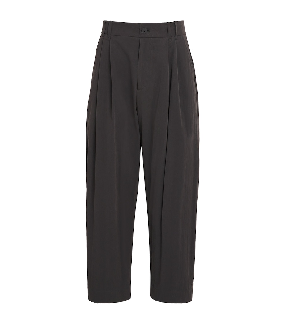 Cotton-Blend Technical Trousers OIL Image 1