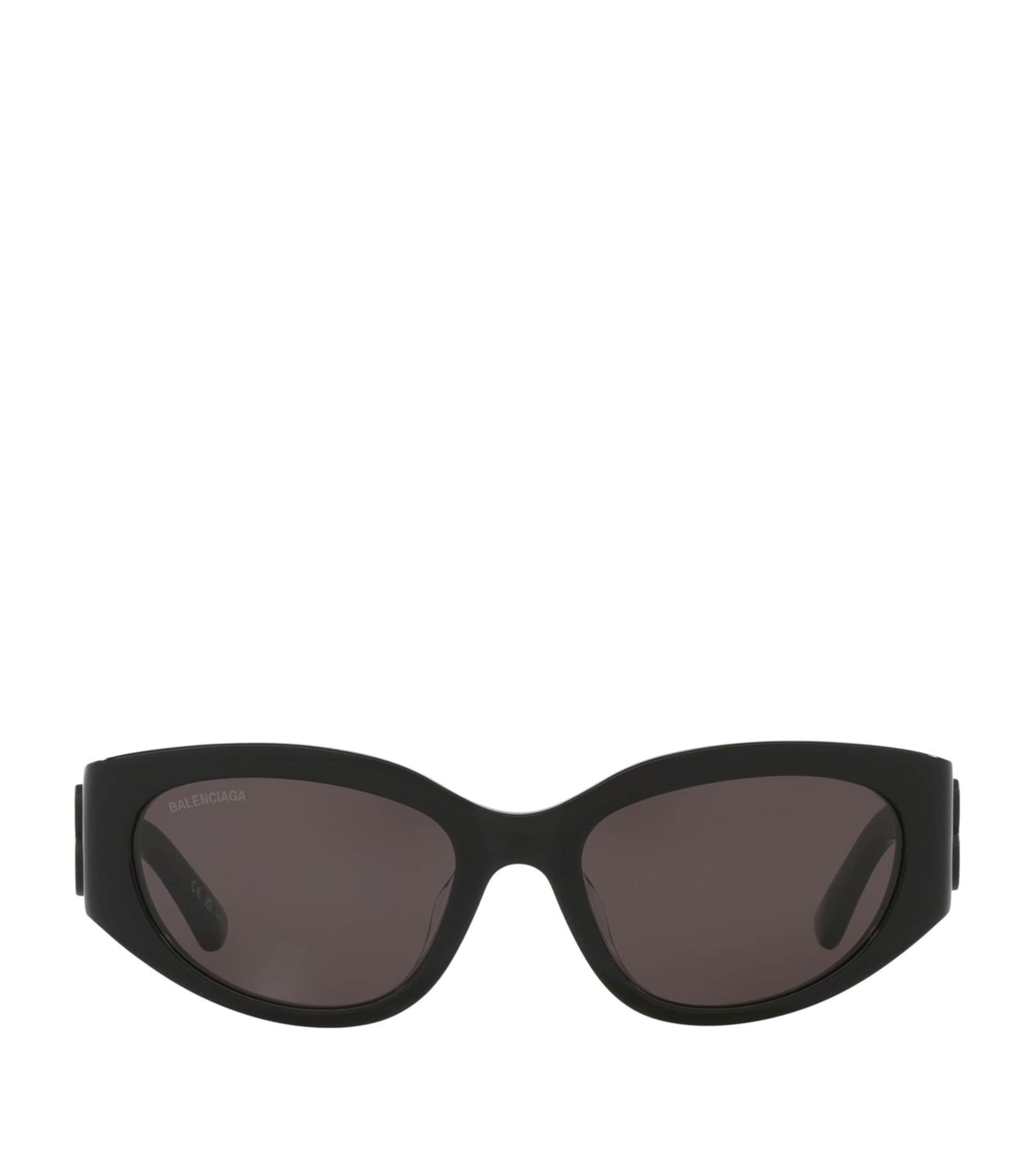 Balenciaga Acetate Bb0324sk Sunglasses In Black