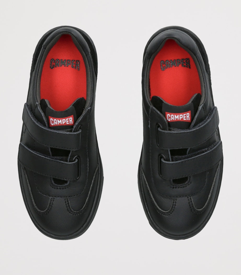 Camper Leather Runner School Shoes Black Image 3