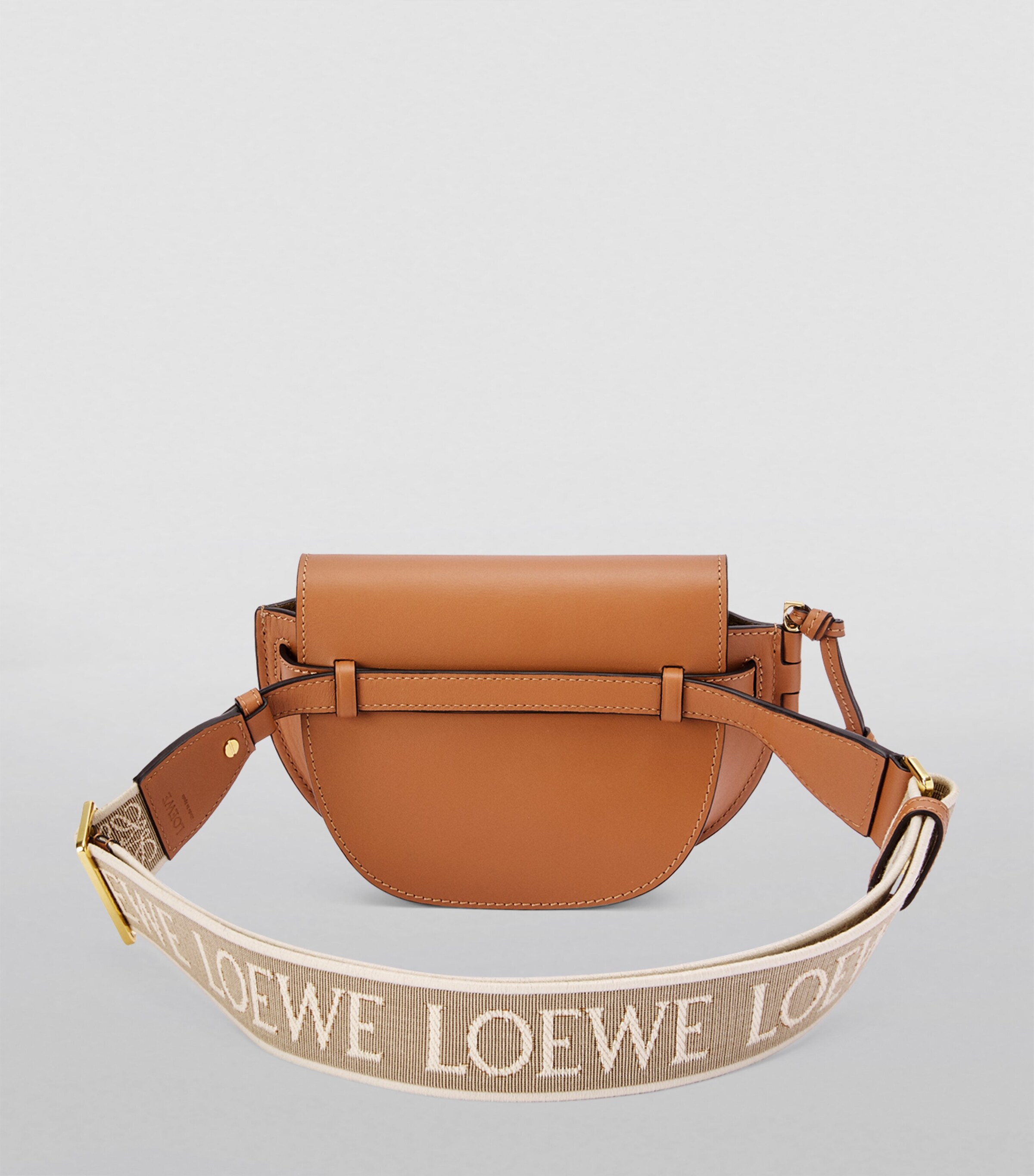 LOEWE Mini Gate Dual Bag Tan Image 6