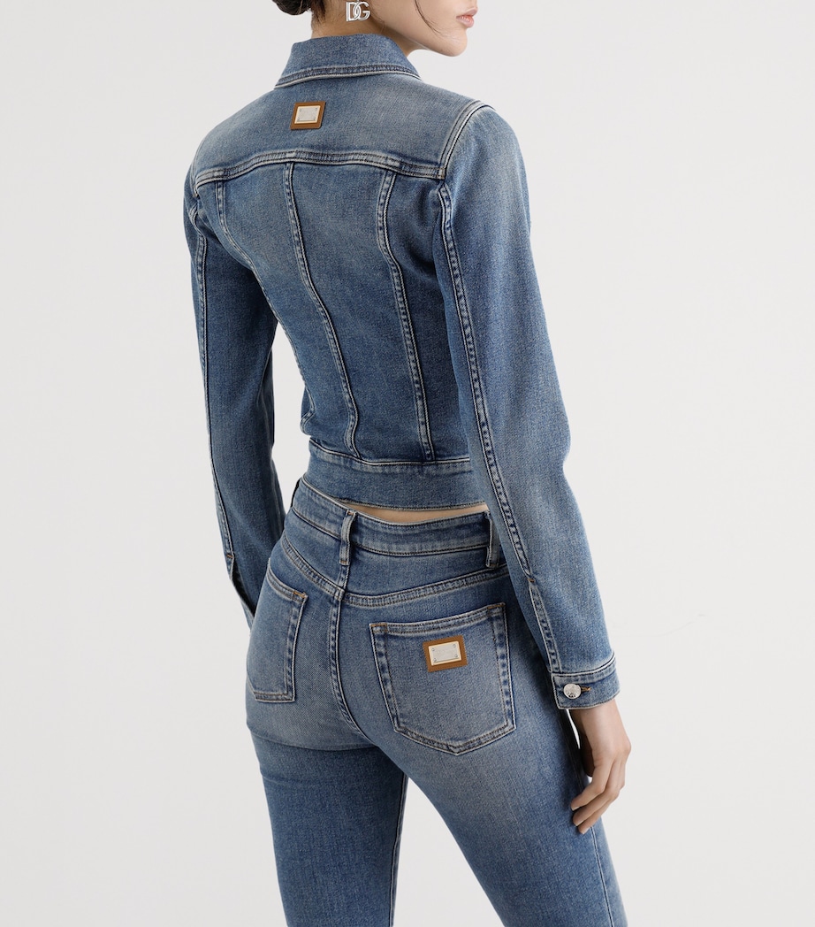 Cropped Denim Jacket S9001-COMBINED Image 4