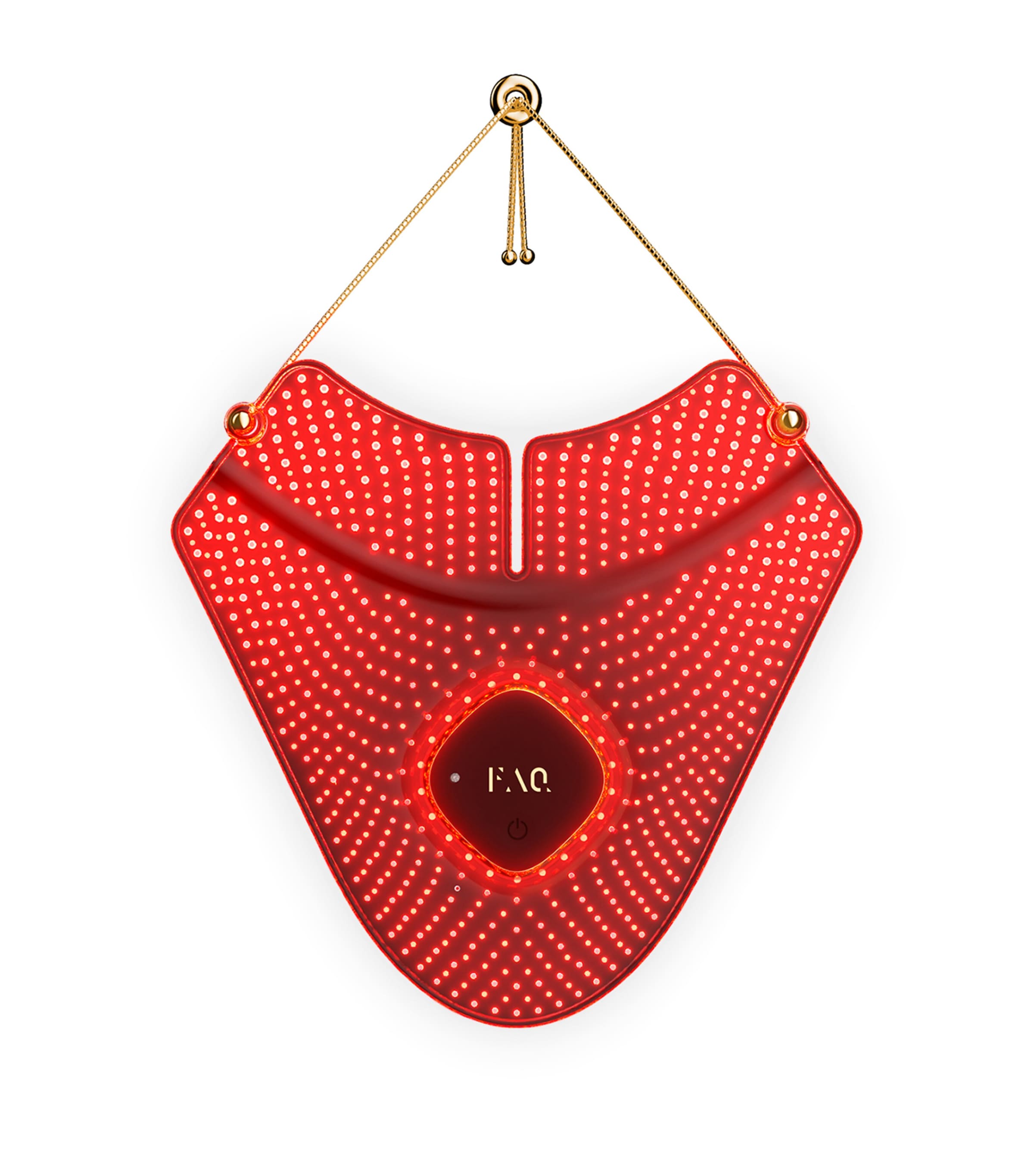 Faq 211 Anti-ageing Led Neck & Décolleté Mask In White
