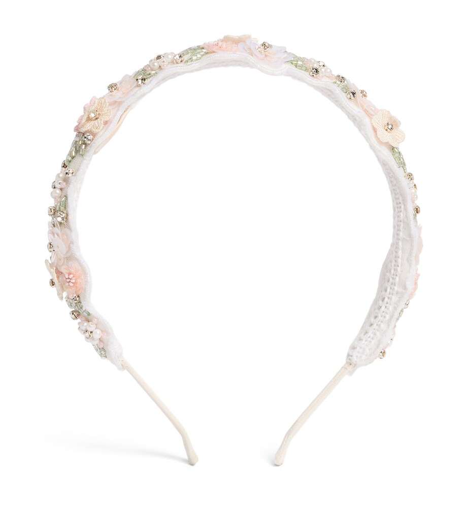 MAISON AVA Beaded Headband Image 1