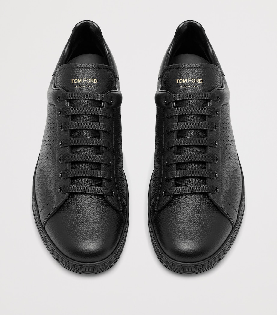 Leather Low-Top Sneakers NNP Image 3