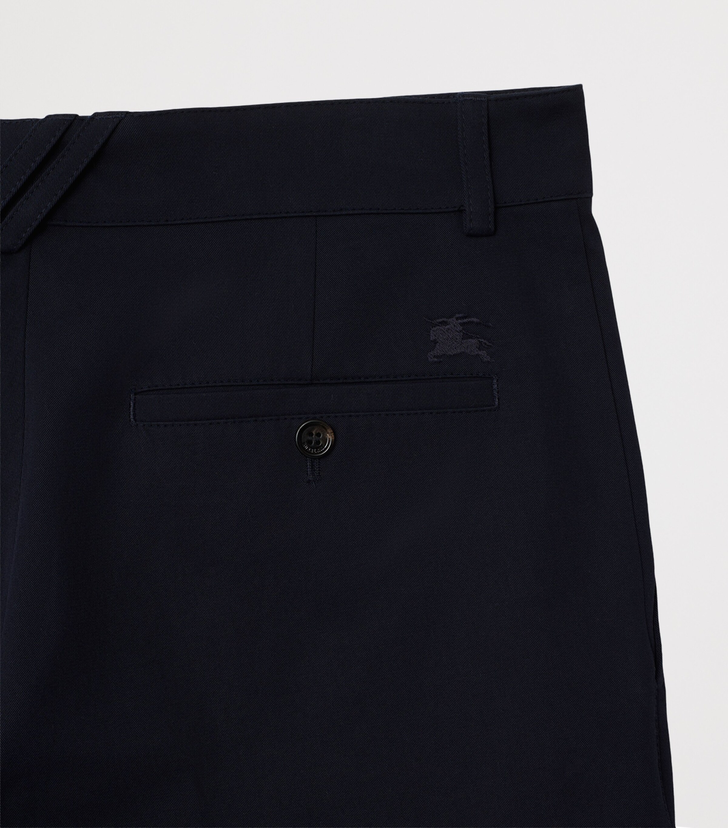 Cotton Twill Slim Chinos NAVY Image 6