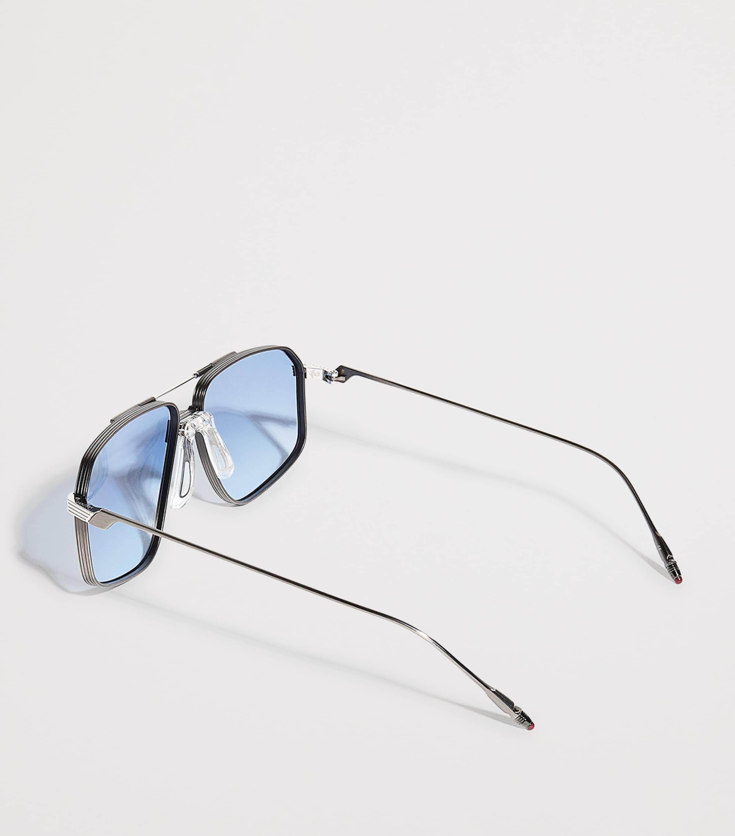 Jacques Marie Mage Metal Jagger Sunglasses Antique Silver Image 5