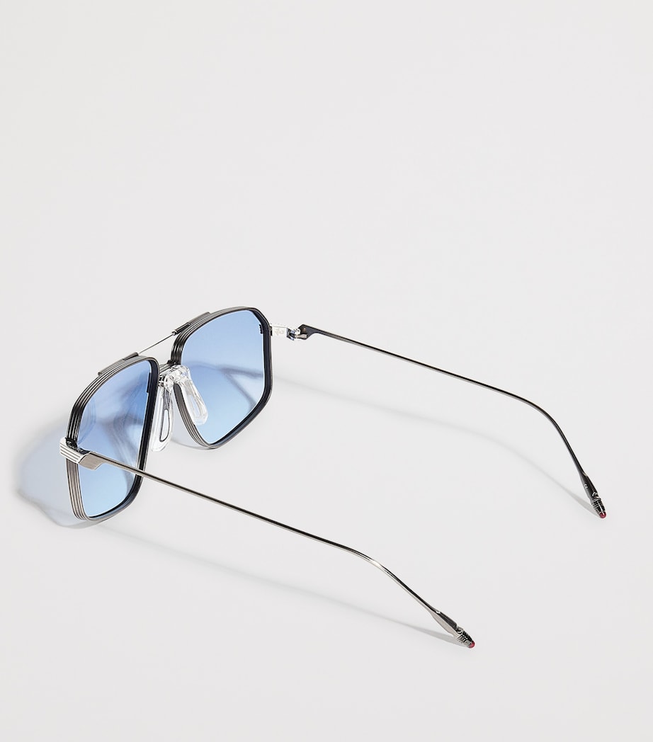 Jacques Marie Mage Metal Jagger Sunglasses Antique Silver Image 5