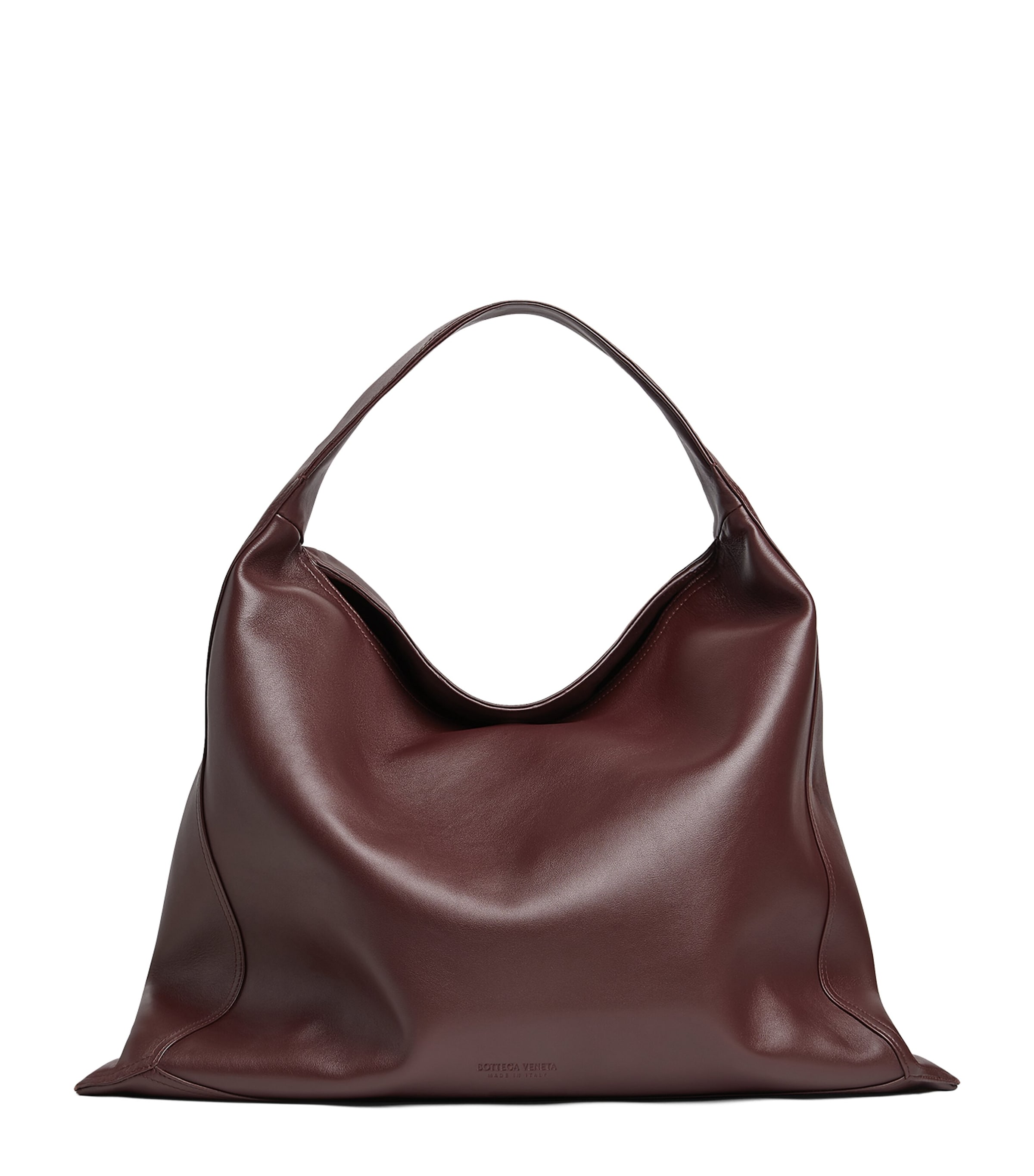 BOTTEGA VENETA LARGE CALFSKIN HOP SHOULDER BAG 