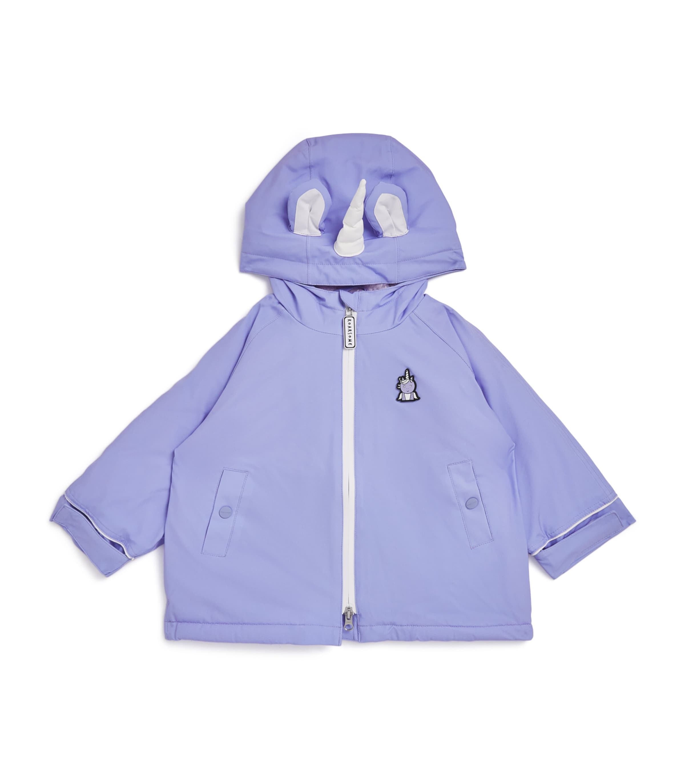 Roarsome Sparkle The Unicorn Waterproof Robe In Purple